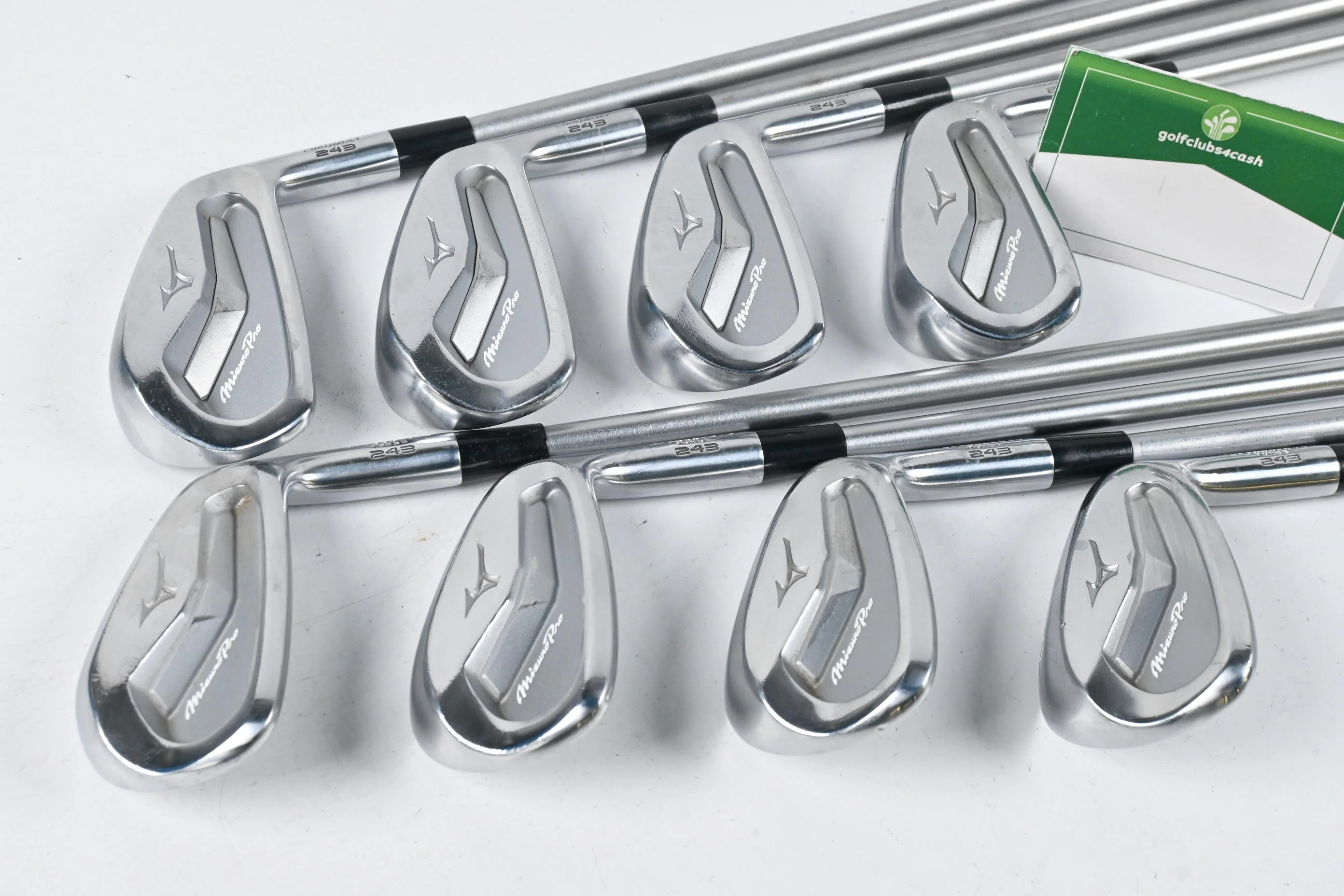 Mizuno Pro 243 Irons / 4-PW+GW / X-Flex KBS Tour C-Taper Lite 115 Shafts - Image 2