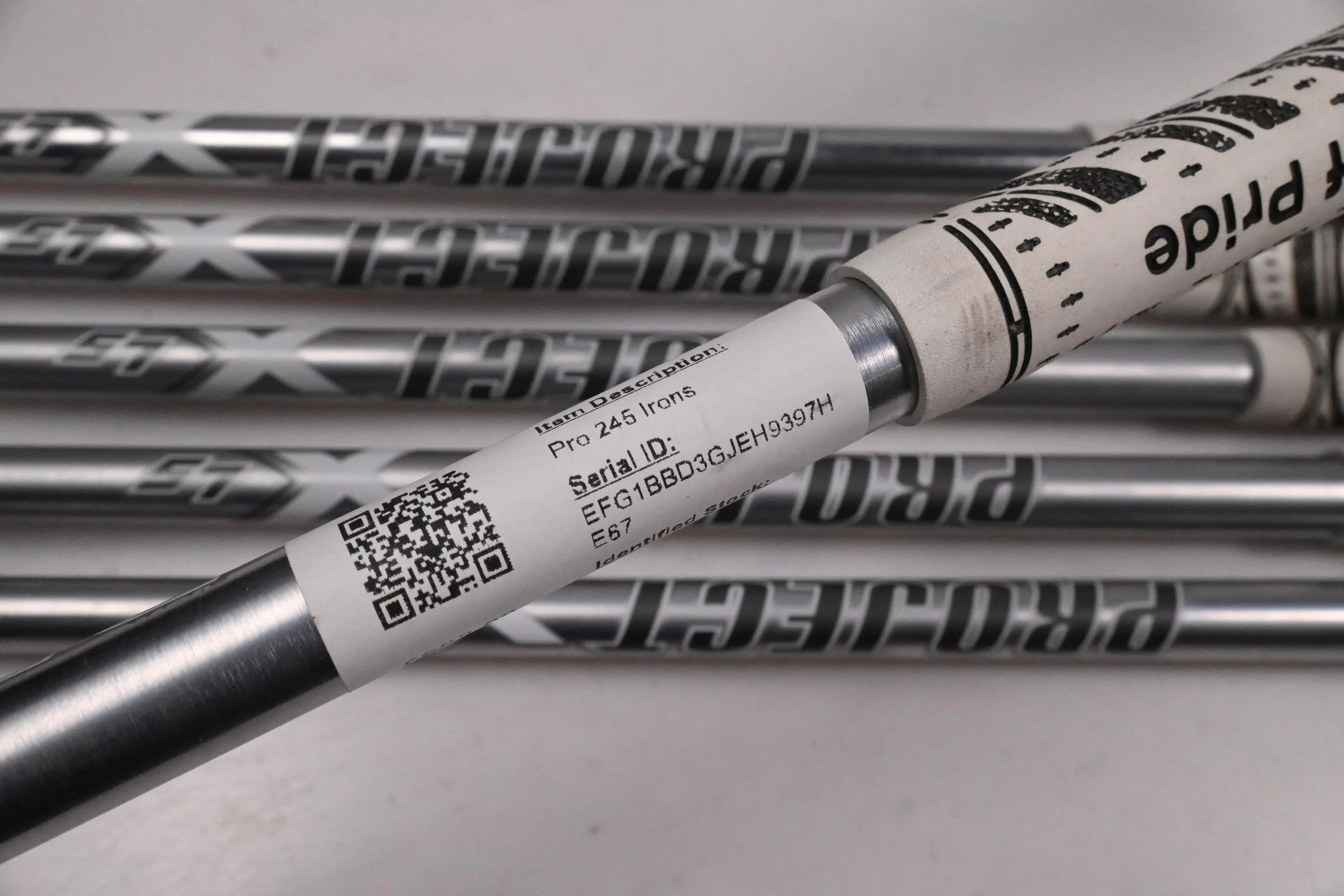 Mizuno Pro 245/243 Irons / 5-PW / X-Flex Project X LS 125 Shafts - Image 6