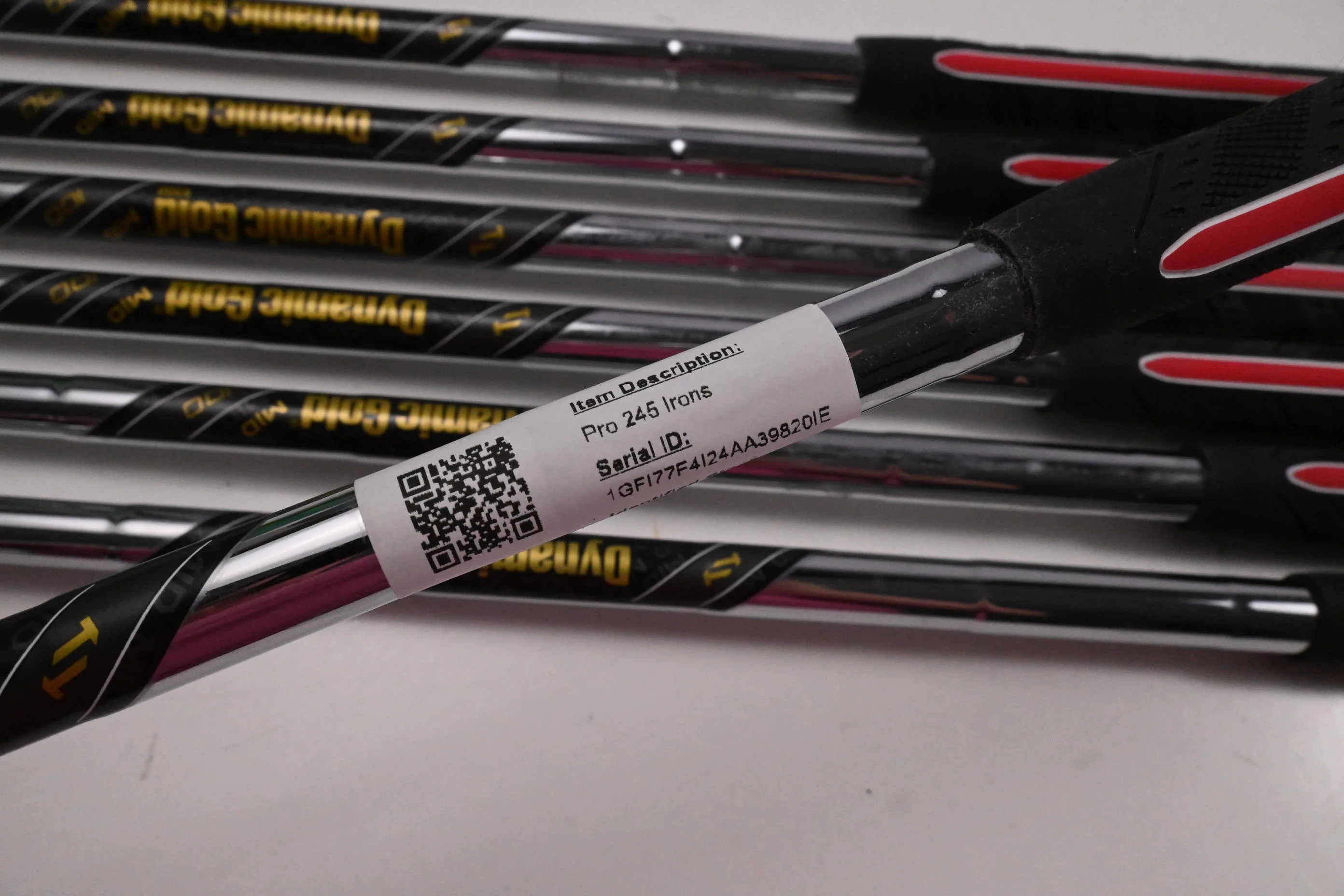 Mizuno Pro 245 Irons / 4-PW / Regular Flex Dynamic Gold Mid 100 R300 Shafts - Image 6