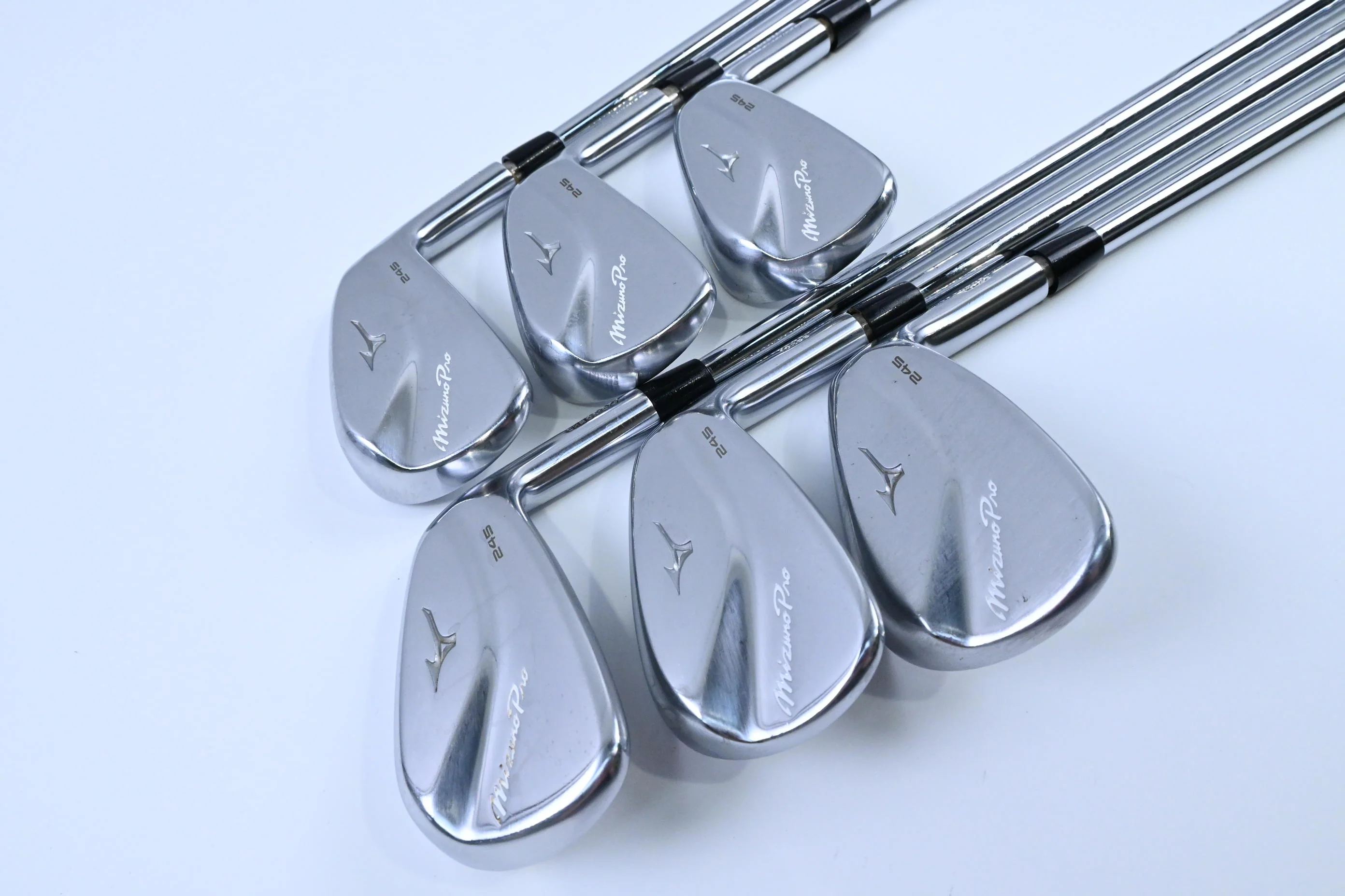 Mizuno Pro 245 Irons / 5-PW / X-Flex NS Pro Modus3 Tour 115 Shafts - Image 2