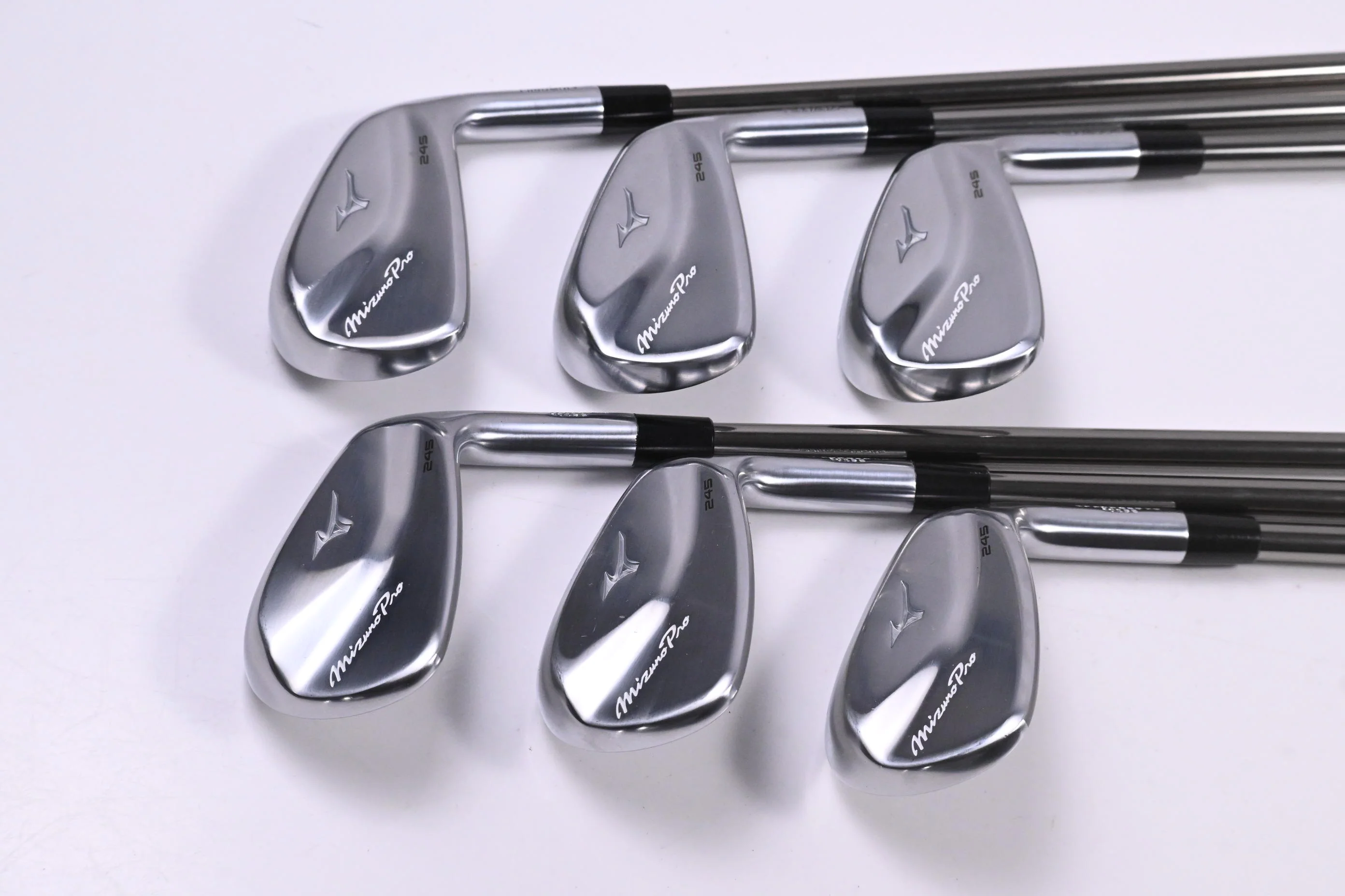 Mizuno Pro 245 Irons / 6-PW+GW / Stiff Flex UST Recoil 95 Shafts - Image 2