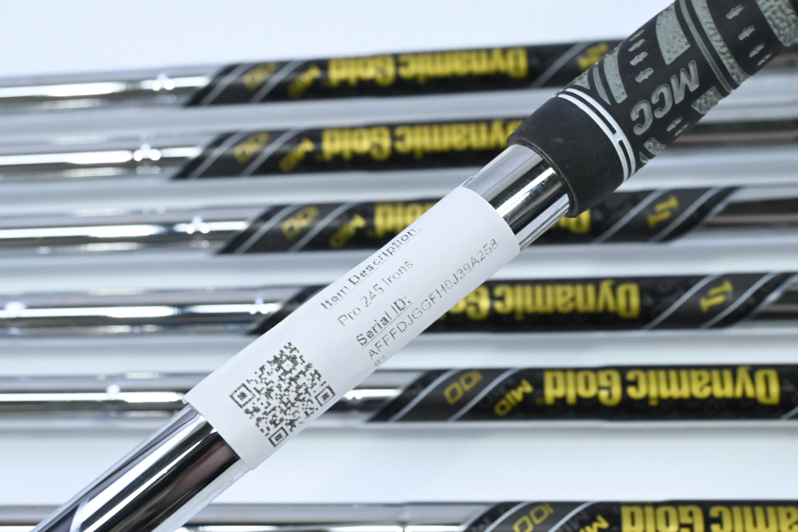 Mizuno Pro 245 Irons / 4-PW / Regular Flex Dynamic Gold 100 R300 Shafts - Image 6