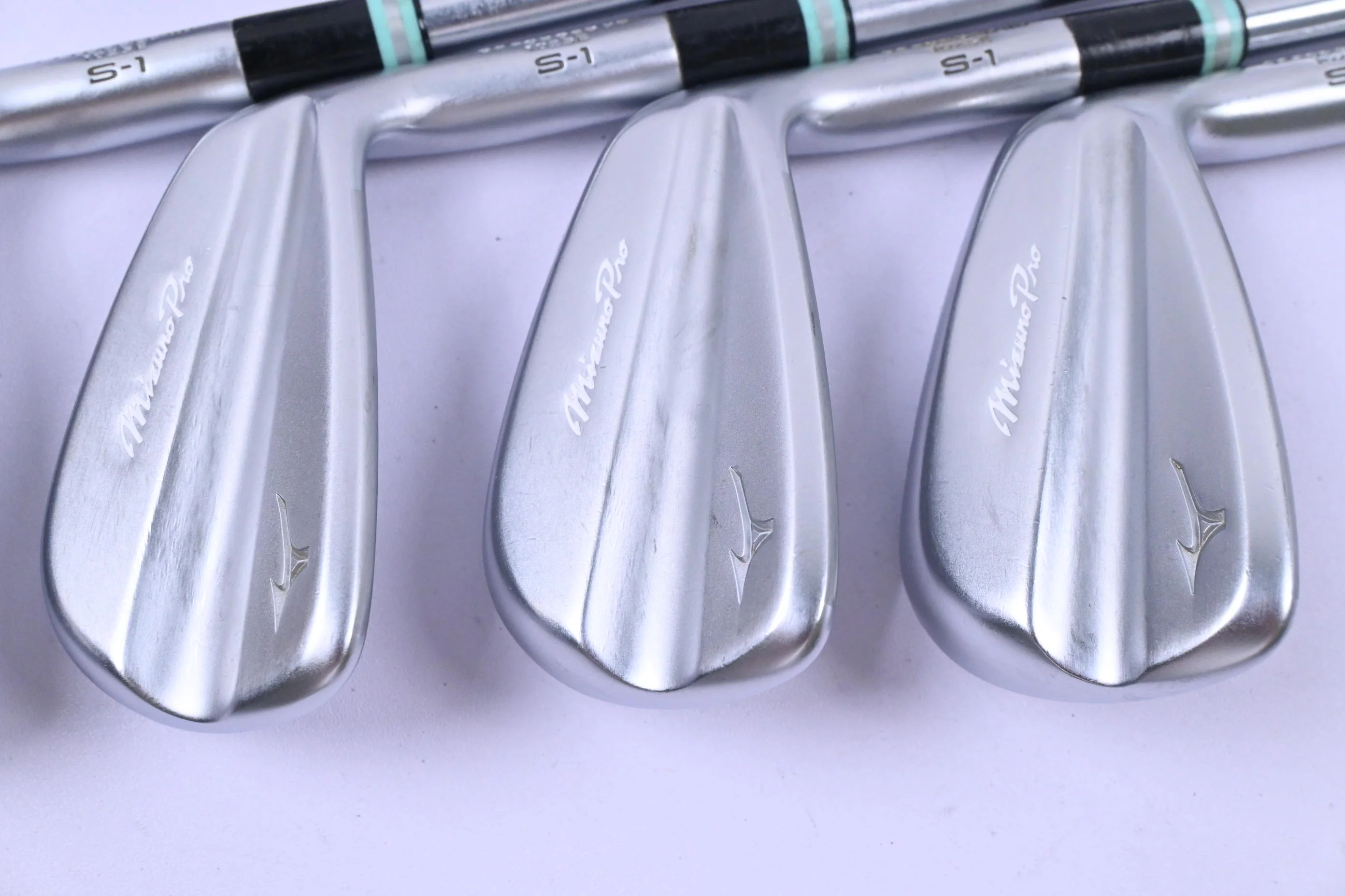 Mizuno Pro S-1/Pro S-3 Combo Irons / 4-PW / Stiff Flex Project X IO 110 Shafts