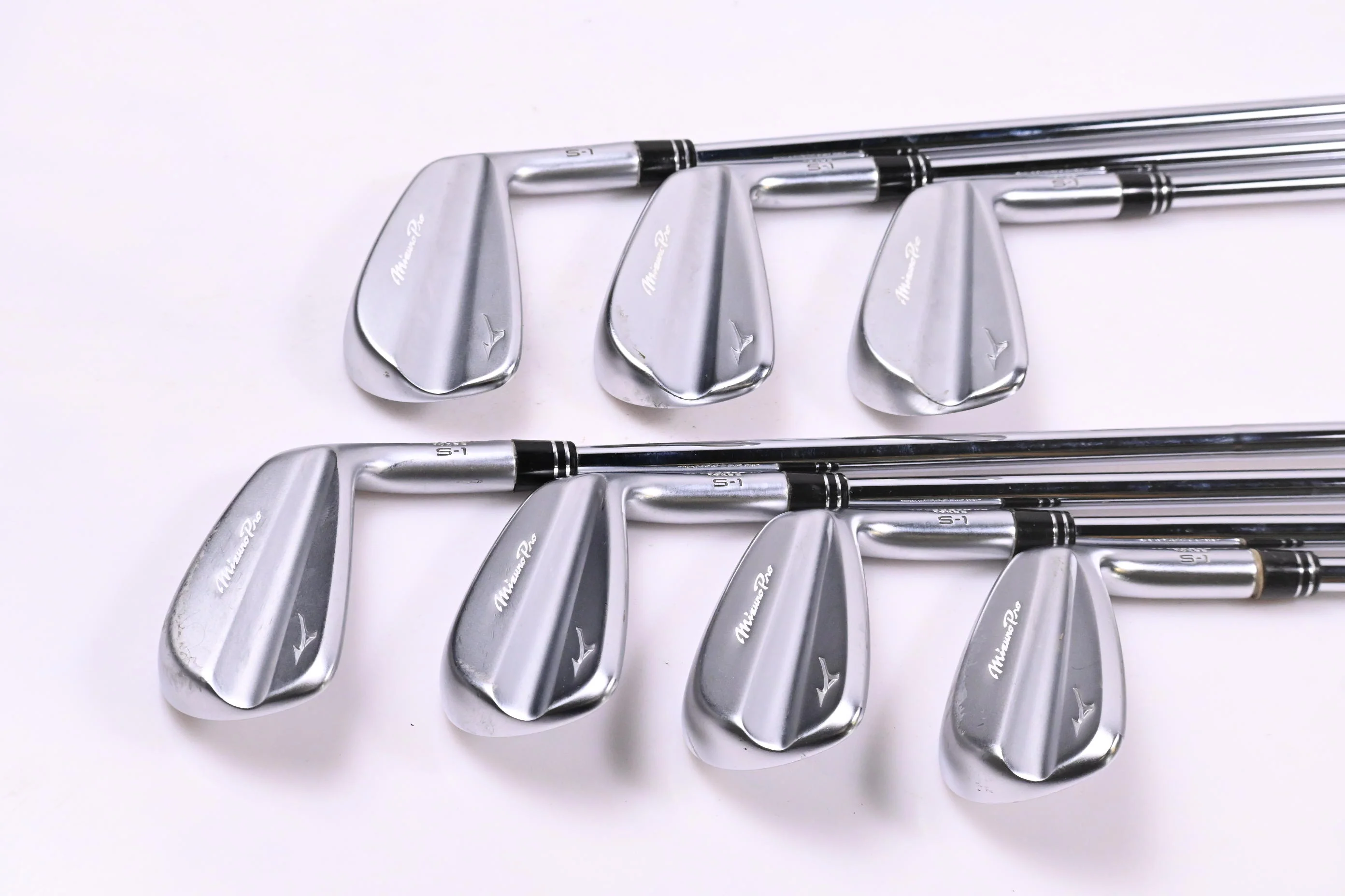 Mizuno Pro S-1 Irons / 4-PW / Stiff Flex Dynamic Gold S300 Shafts - Image 2