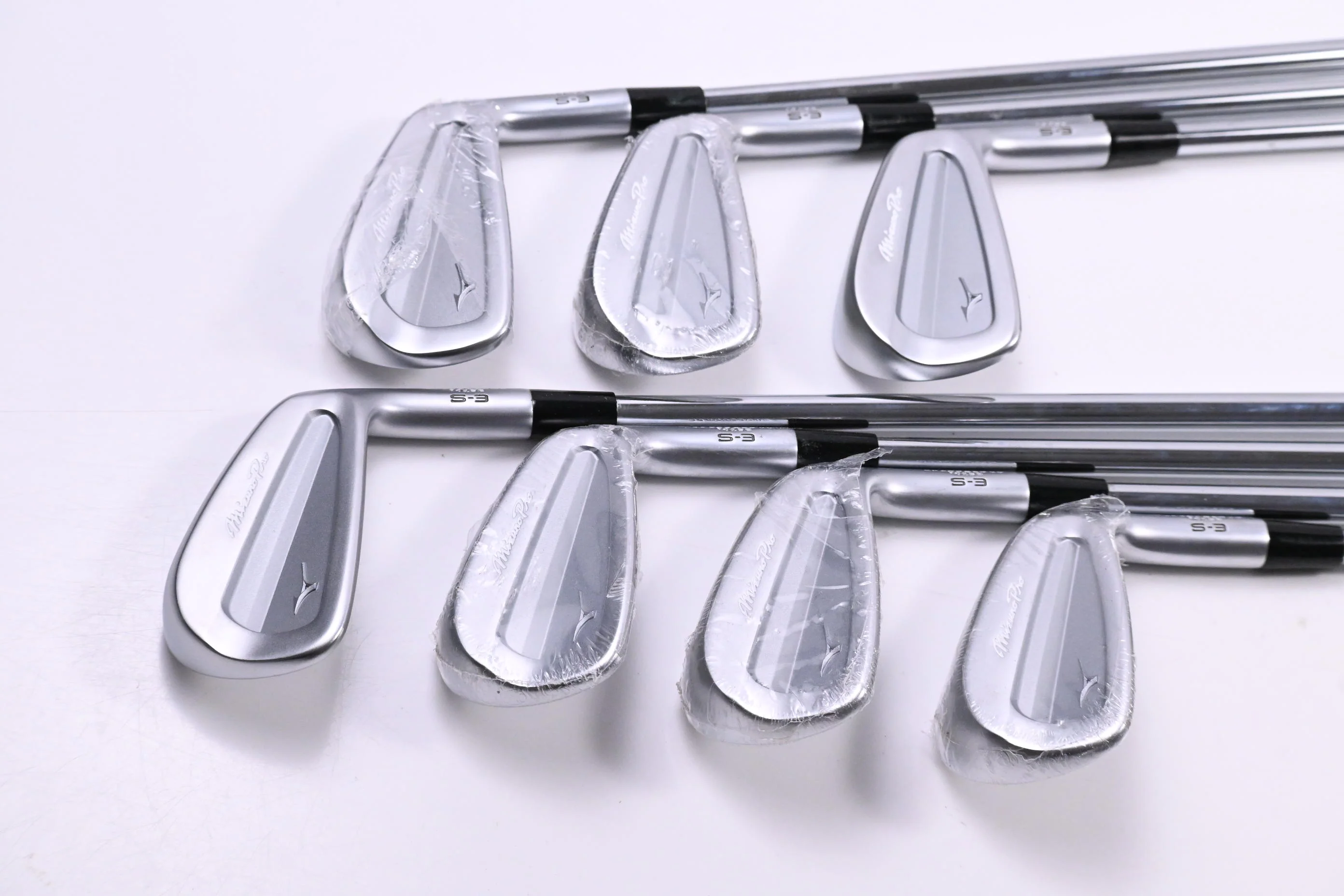 Mizuno Pro S-3 Irons / 4-PW / Stiff Flex Project X Precision Shafts - Image 2