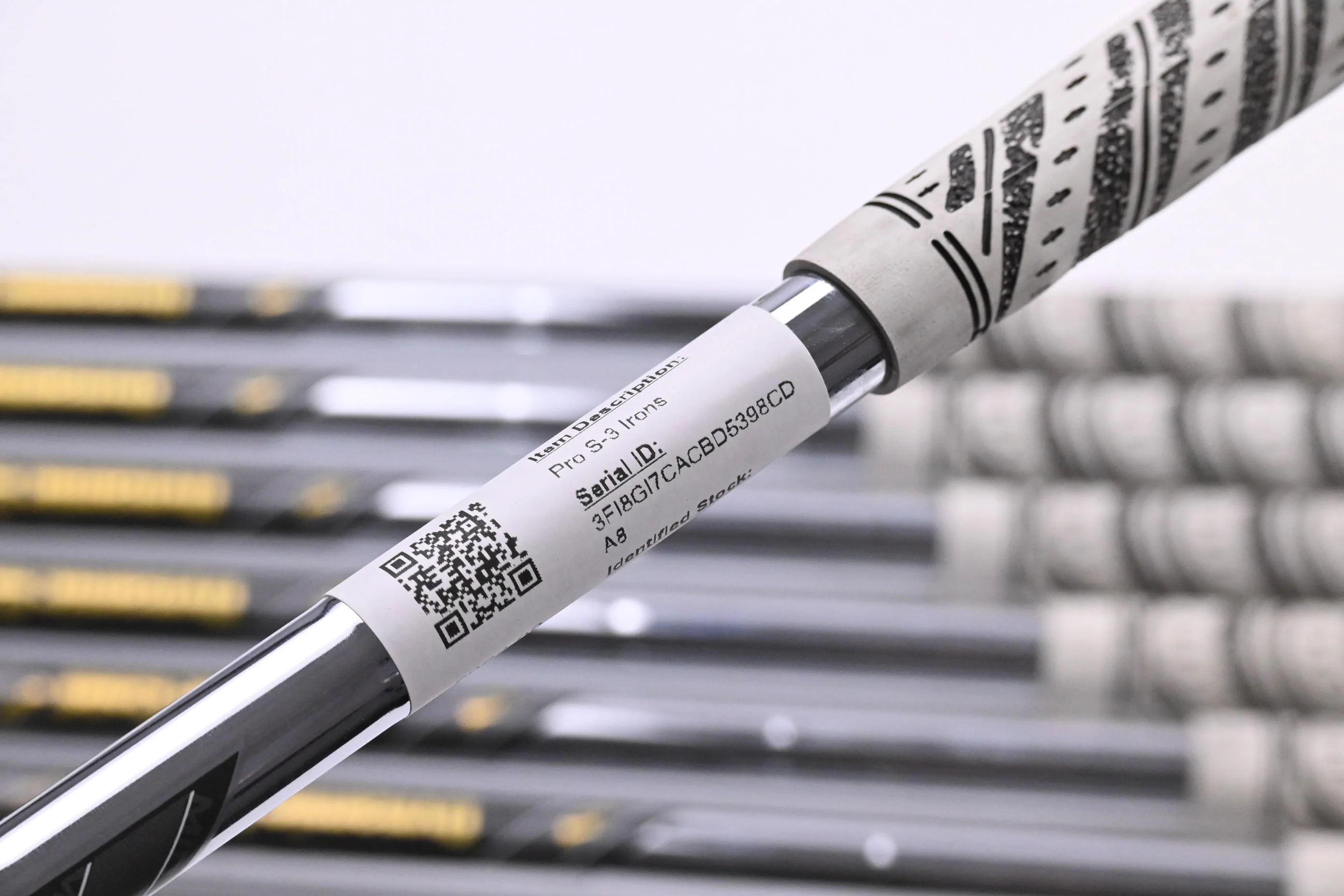 Mizuno Pro S-3 Irons / 4-PW / X-Flex Dynamic Gold Mid X100 Tour Issue Shafts - Image 6