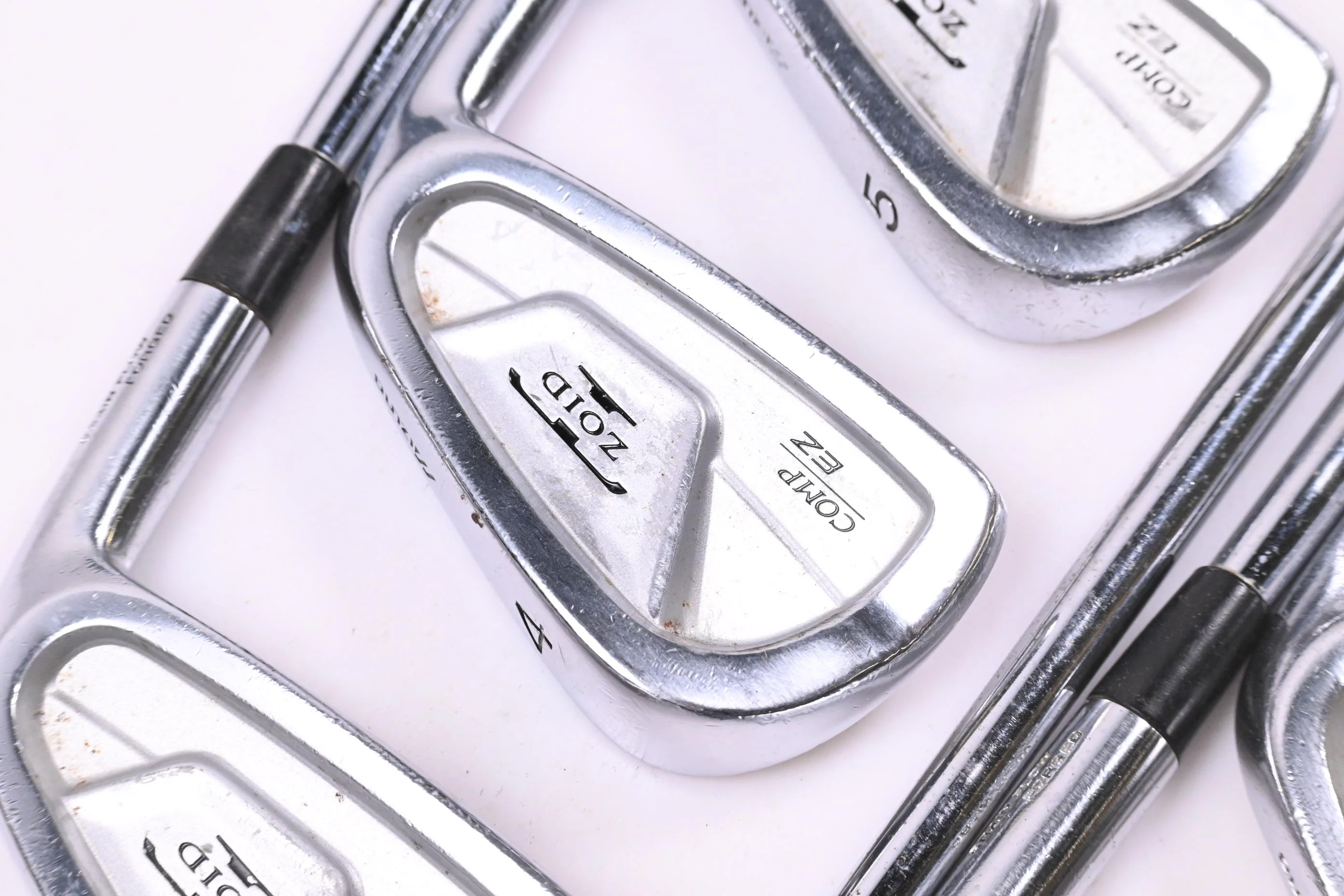 Mizuno T-Zoid Comp EZ Irons / 3-9i / Stiff Flex Gold Plus SensiCore S400 Shafts