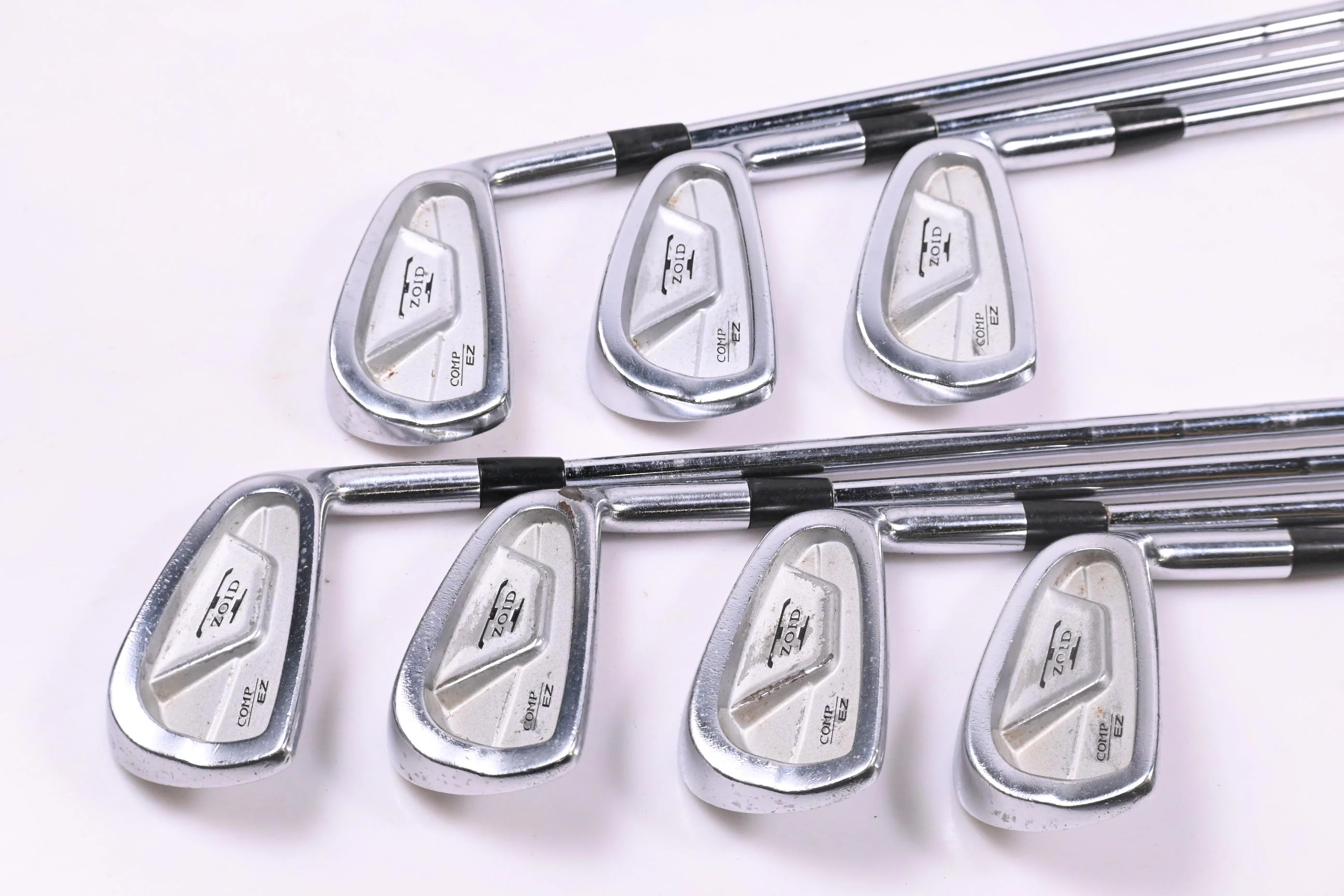 Mizuno T-Zoid Comp EZ Irons / 3-9i / Stiff Flex Gold Plus SensiCore S400 Shafts - Image 2