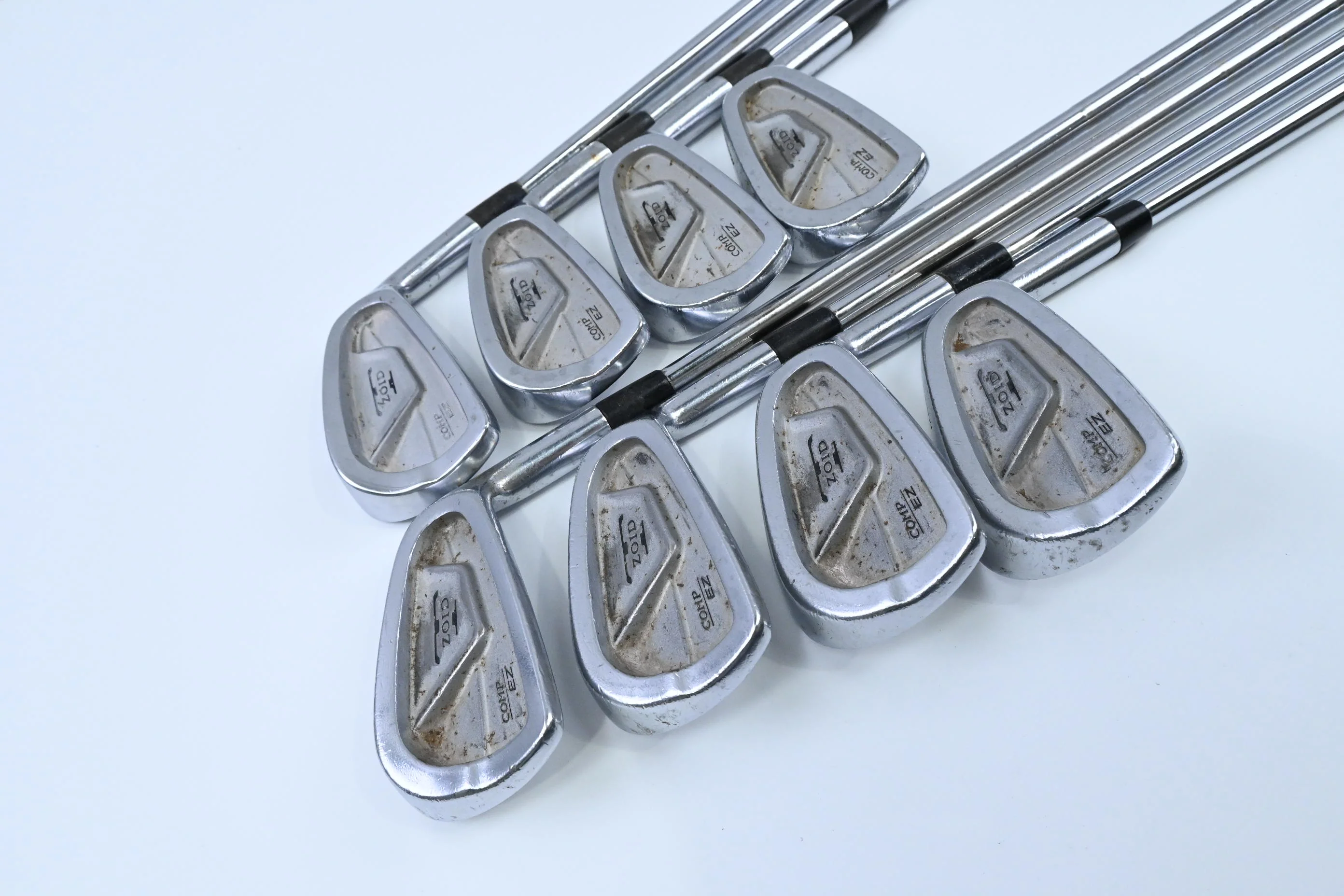 Mizuno T-Zoid Comp EZ Irons / 3-PW / Regular Flex Gold Plus R400 Shafts - Image 2