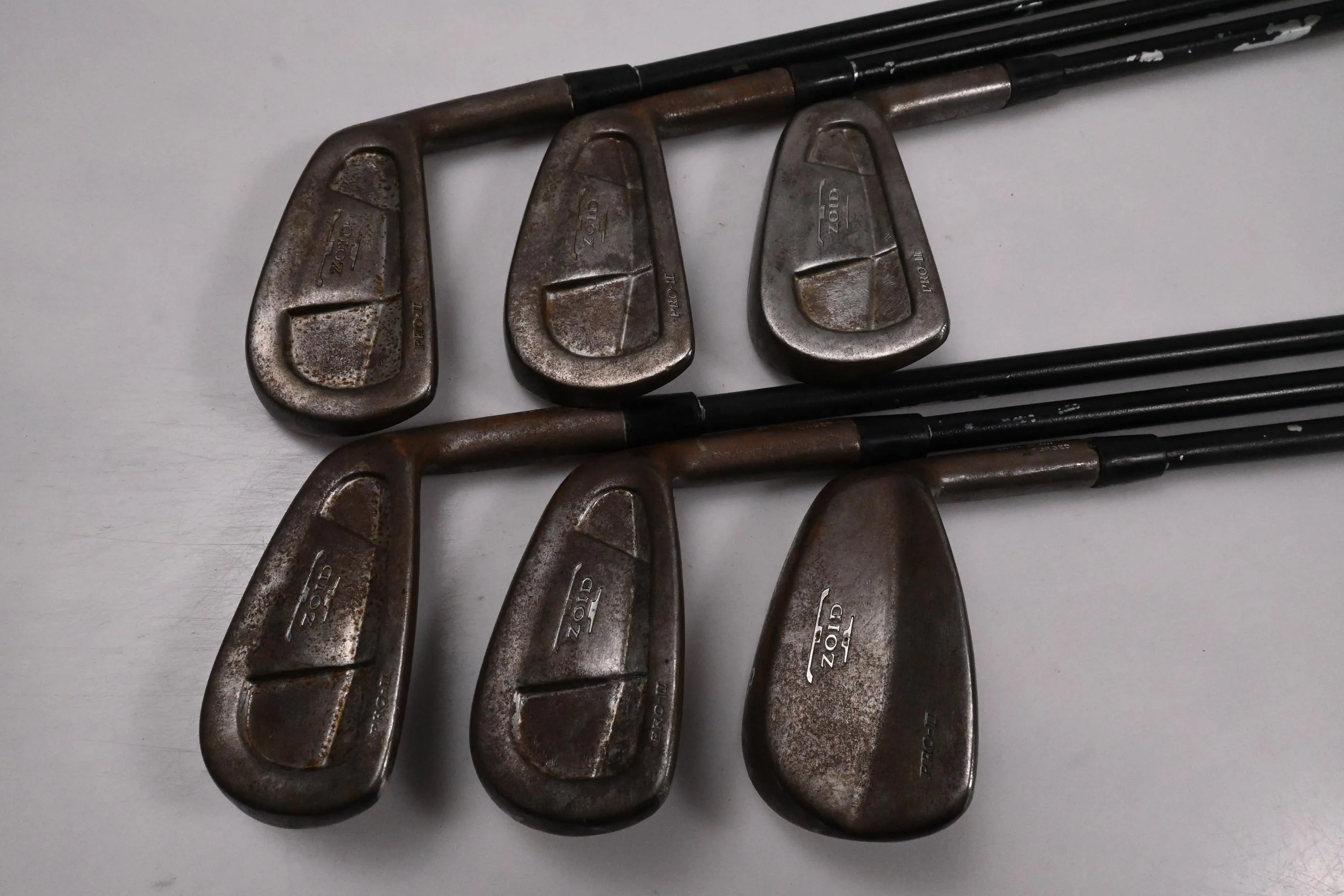 Mizuno T-Zoid Pro II Irons / 5-PW / Stiff Flex Steel Shafts - Image 2