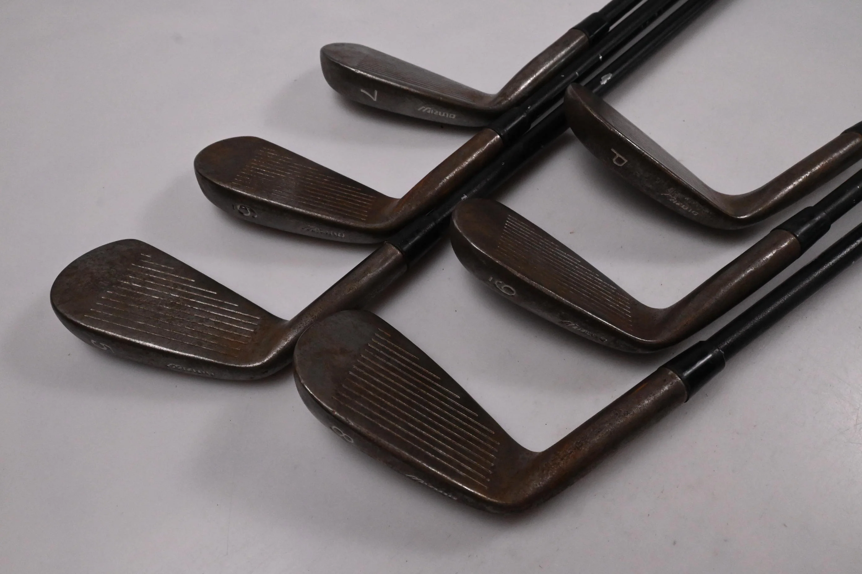 Mizuno T-Zoid Pro II Irons / 5-PW / Stiff Flex Steel Shafts - Image 5