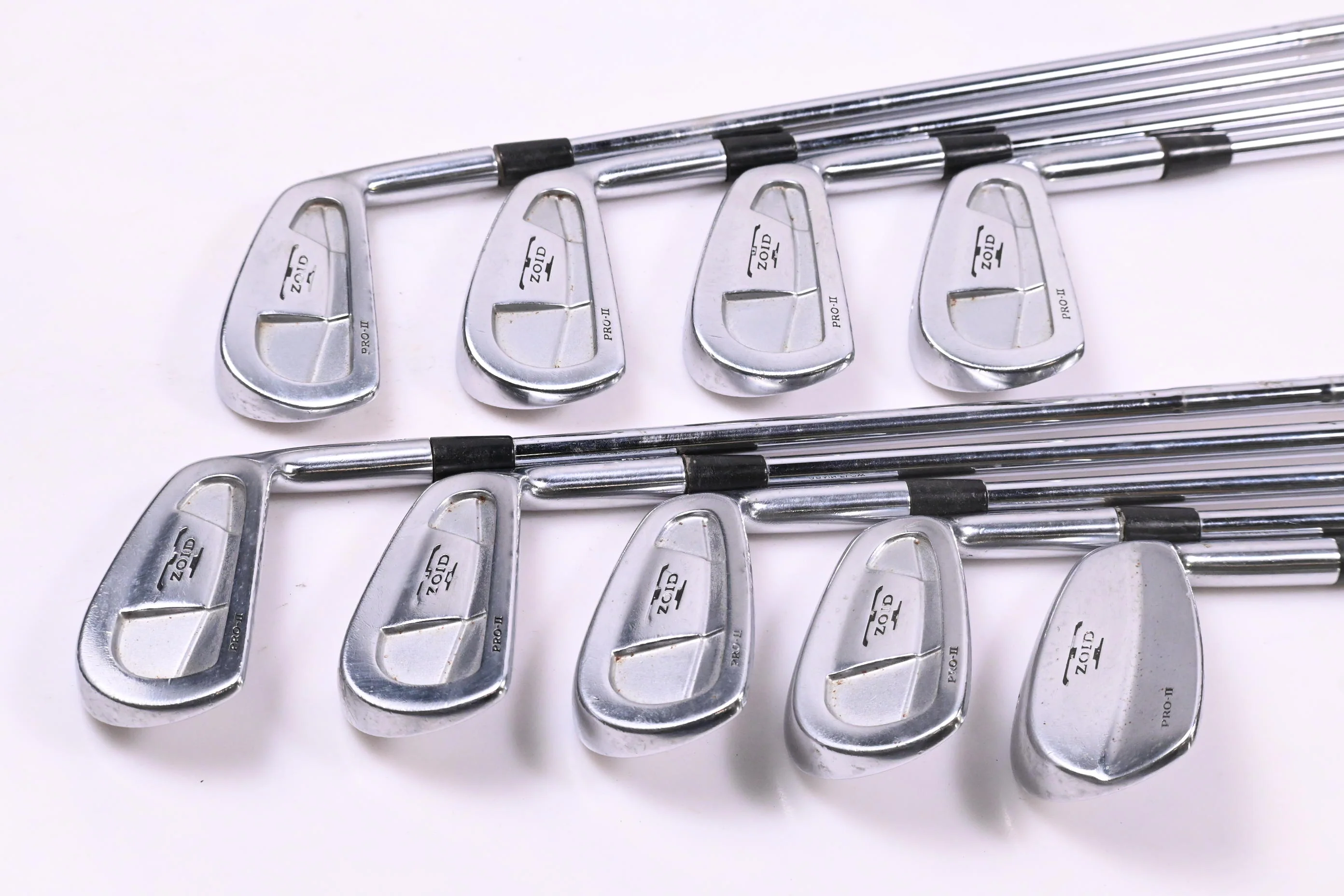 Mizuno T-Zoid Pro II Irons / 2-PW / Regular Flex Dynamic Gold Shafts - Image 2
