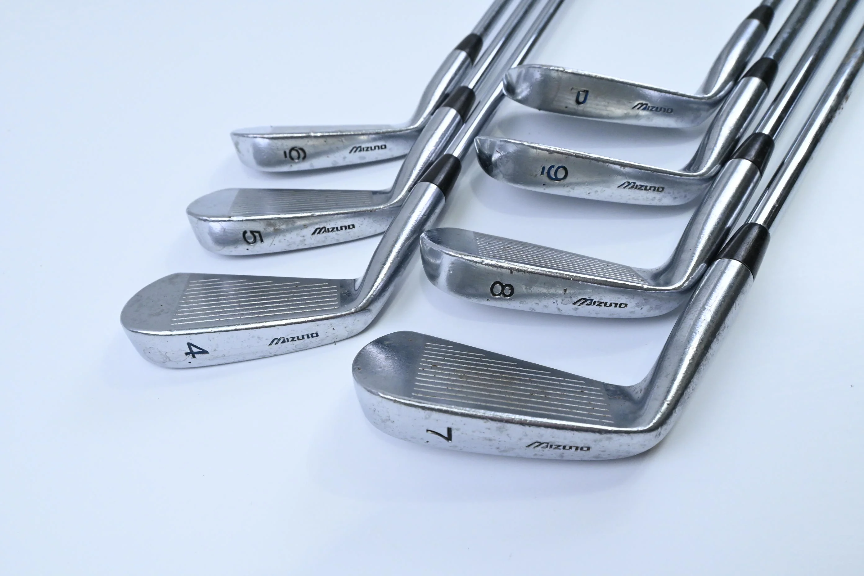 Mizuno T-Zoid Pro Irons / 4-PW / Regular Flex Rifle FCM Shafts - Image 4
