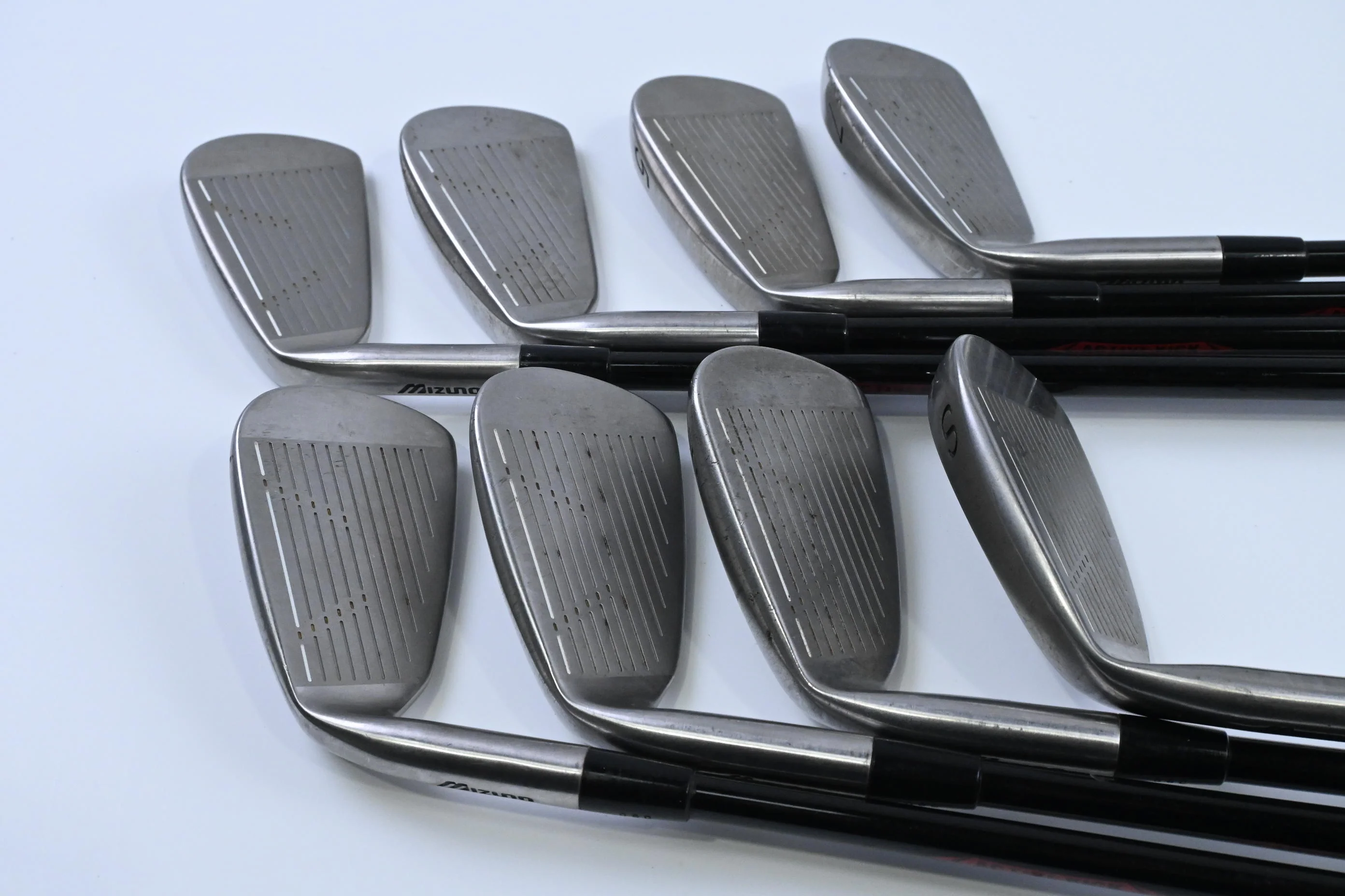Mizuno T-Zoid Sure Irons / 3-PW+SW / Missing #6 Iron / Regular Flex Accel-Arc - Image 3