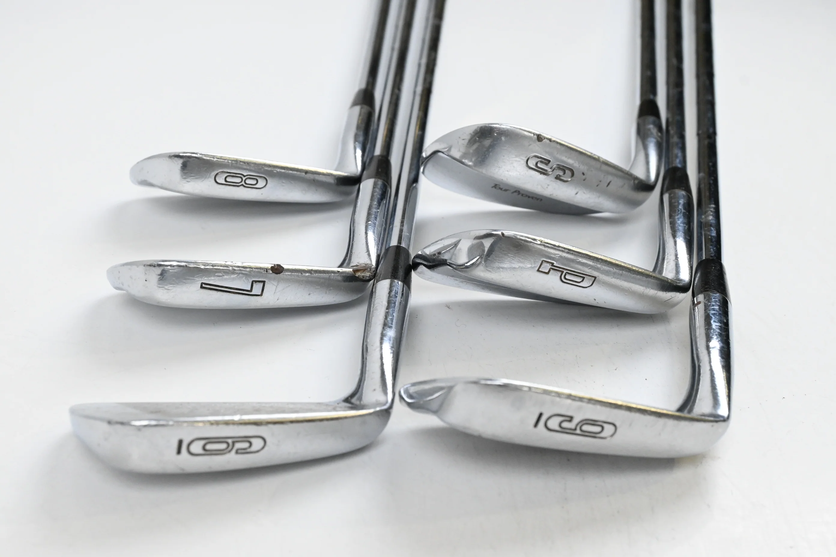 Mizuno TP-18 Irons / 6-PW+SW / Stiff Flex Dynamic Gold S400 Shafts - Image 3