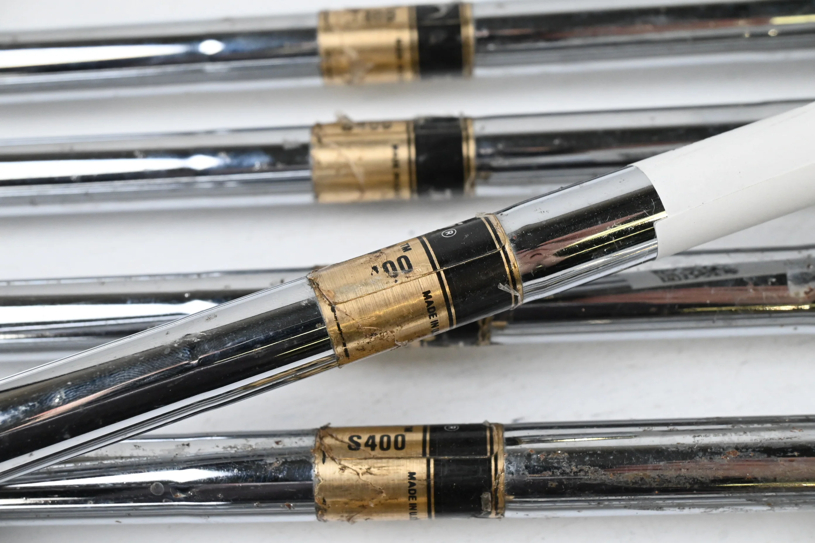 Mizuno TP-18 Irons / 6-PW+SW / Stiff Flex Dynamic Gold S400 Shafts - Image 4