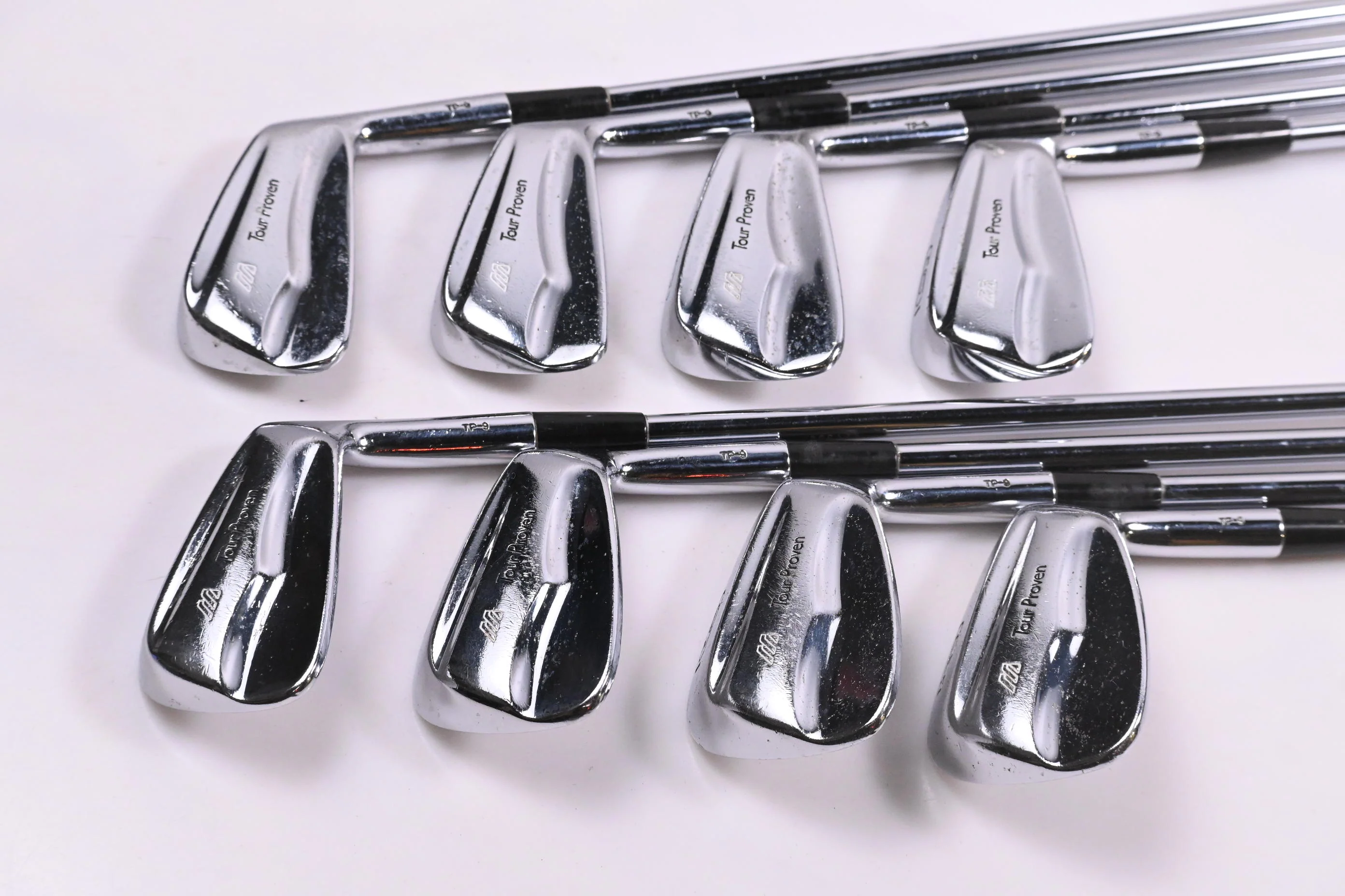 Mizuno TP-9 Irons / 3-PW / Regular Flex Dynamic Gold R400 Shafts - Image 2