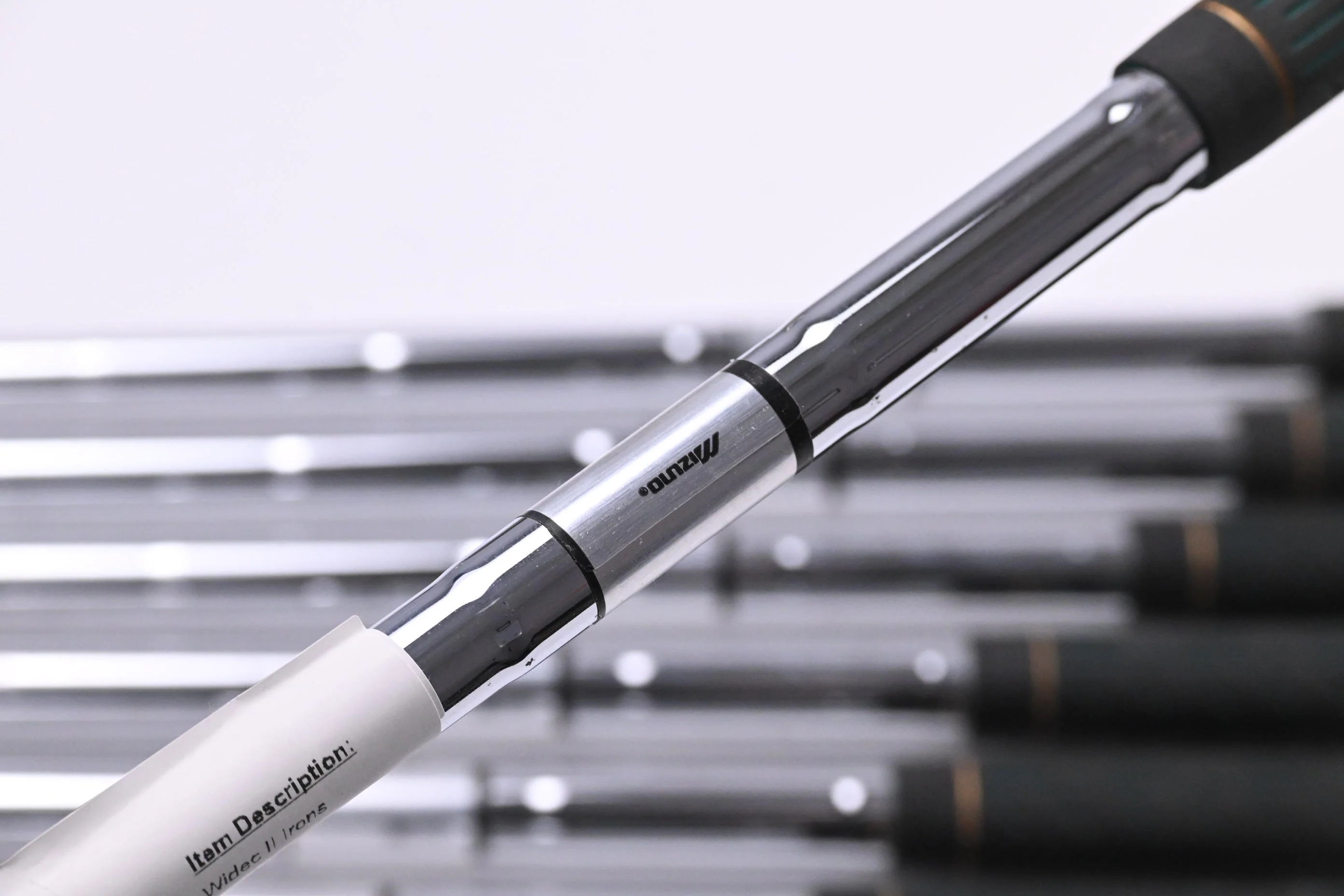Left Hand Mizuno Widec II Irons / 3-9i / Regular Flex Mizuno Widec Shafts - Image 5