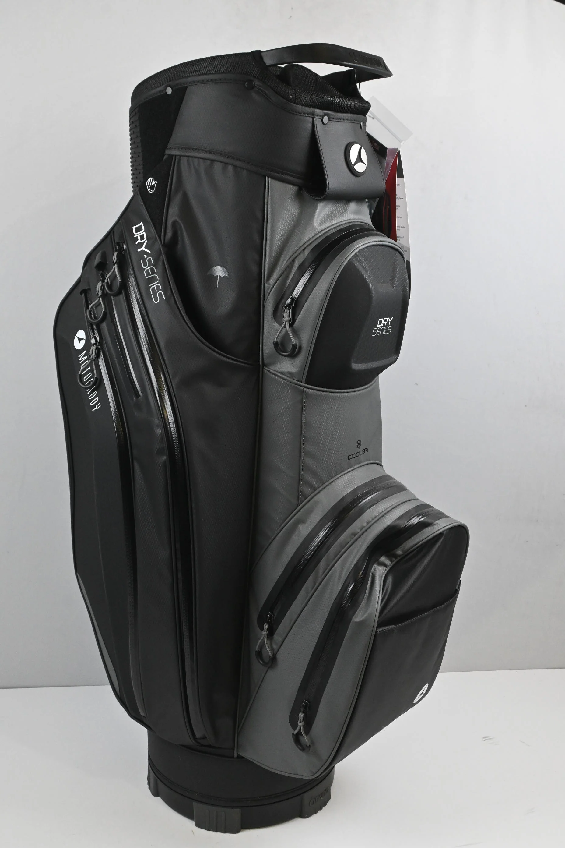 Motocaddy Dry Series Cart Bag / 14-Way Divider / Black - Image 2