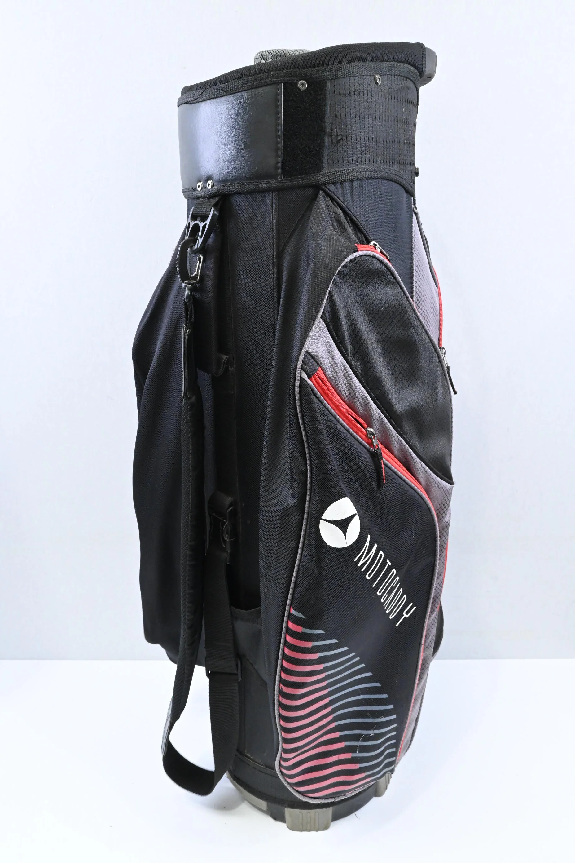 Motocaddy Club Series Cart Bag / 14-Way / Black, Red, Grey - Image 3