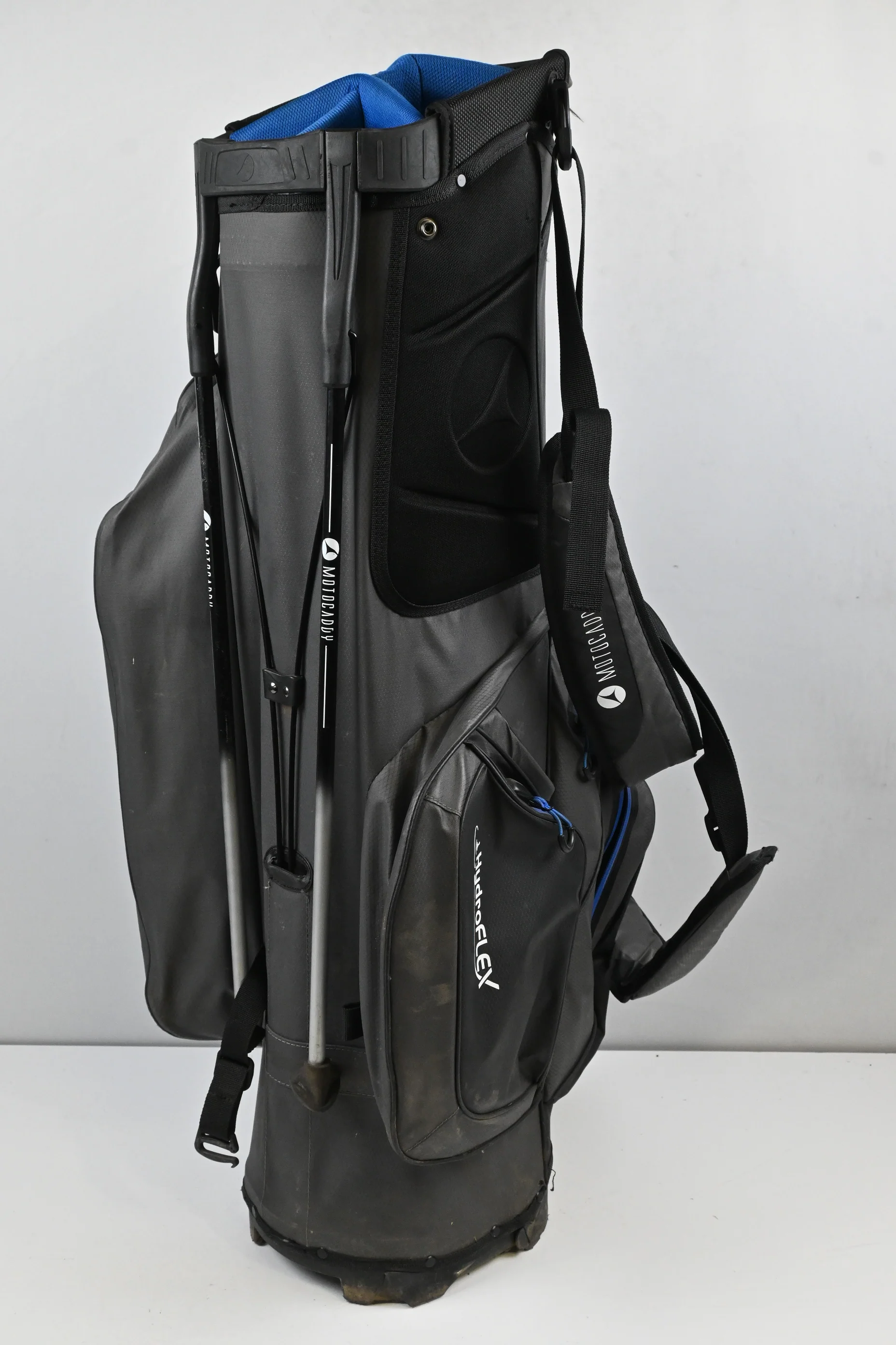 Motocaddy Hydro Flex Stand Bag / Grey, Blue - Image 3