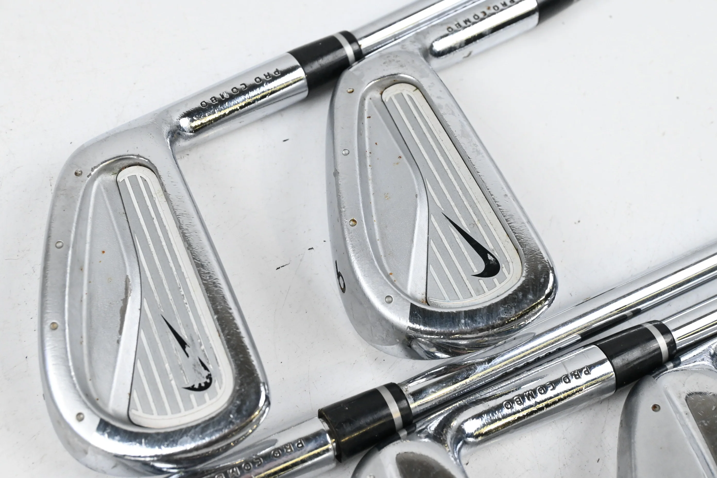 Nike Forged Pro Combo Irons / 5-9i / Stiff Flex Steel Shafts