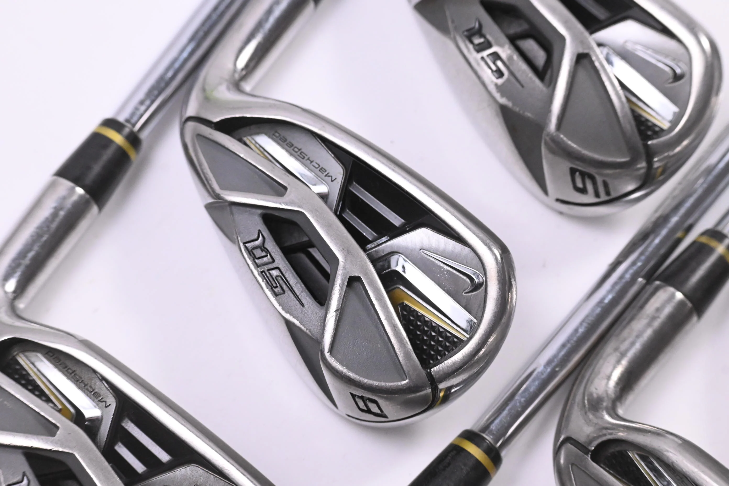 Nike SQ Machspeed Irons / 7-PW+SW+LW / Regular Flex Dynalite 90 Shafts