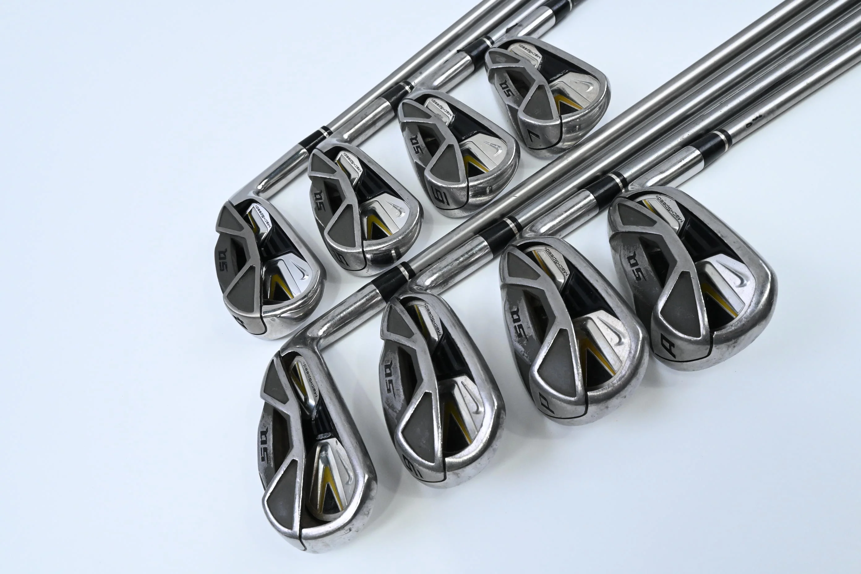 Nike SQ Machspeed Irons / 4-PW+AW / Uniflex UST Proforce 70 Shafts - Image 2