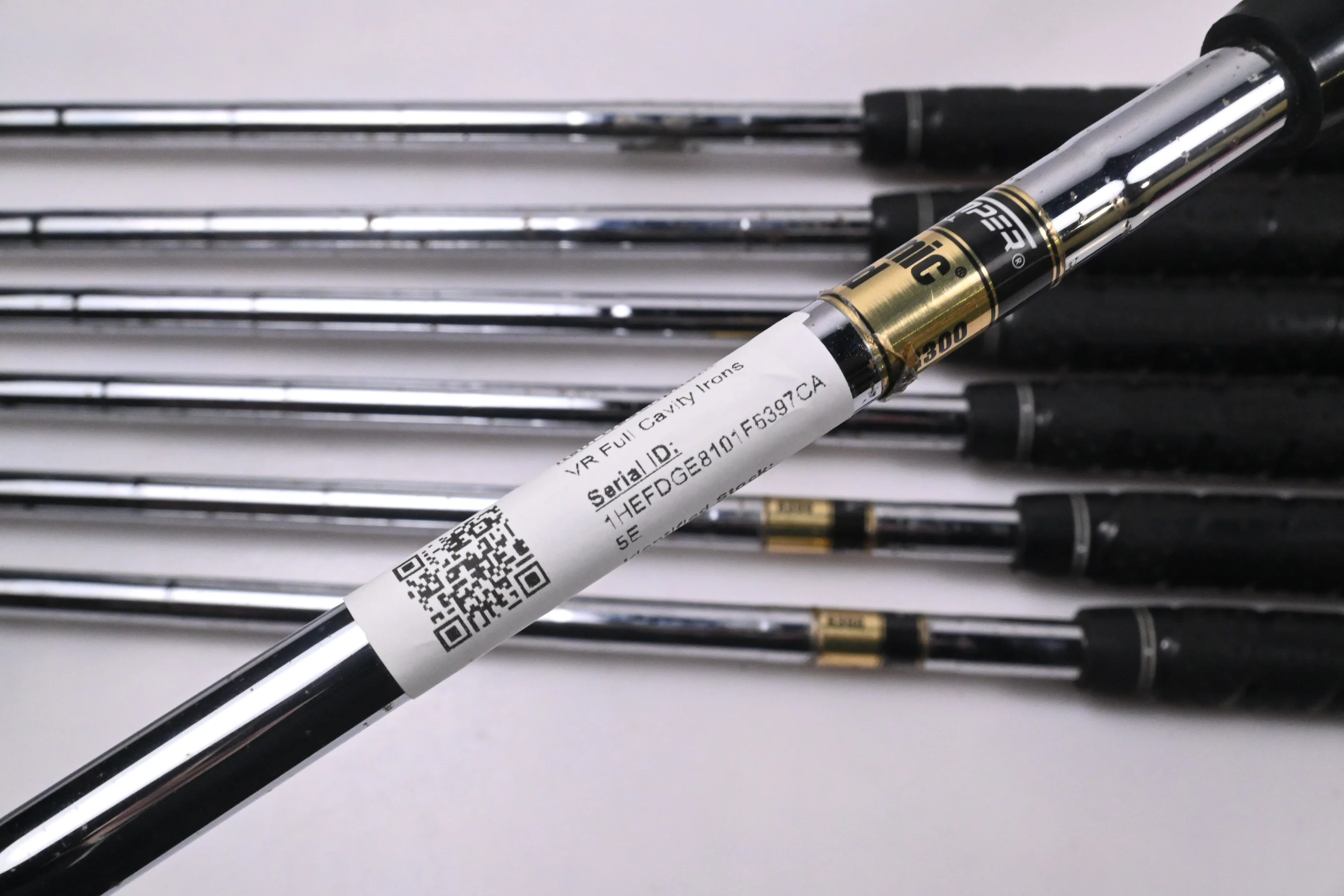 Nike VR Full Cavity Irons / 6-PW+SW+LW / Regular Flex Dynamic Gold R300 Shafts - Image 6