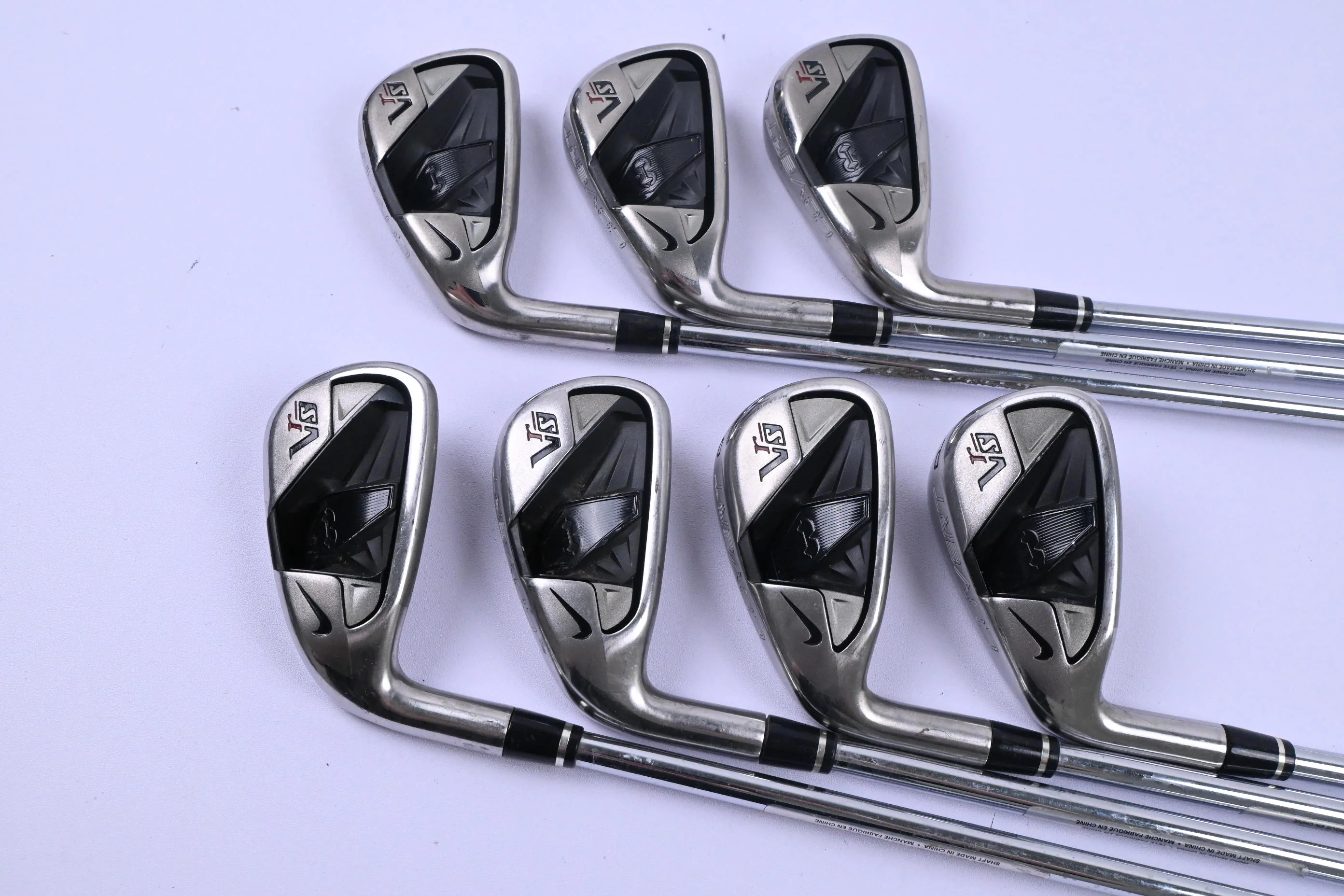 Left Hand Nike VR-S Covert Irons / 4-PW / Regular Flex Dynalite 90 Shafts - Image 2