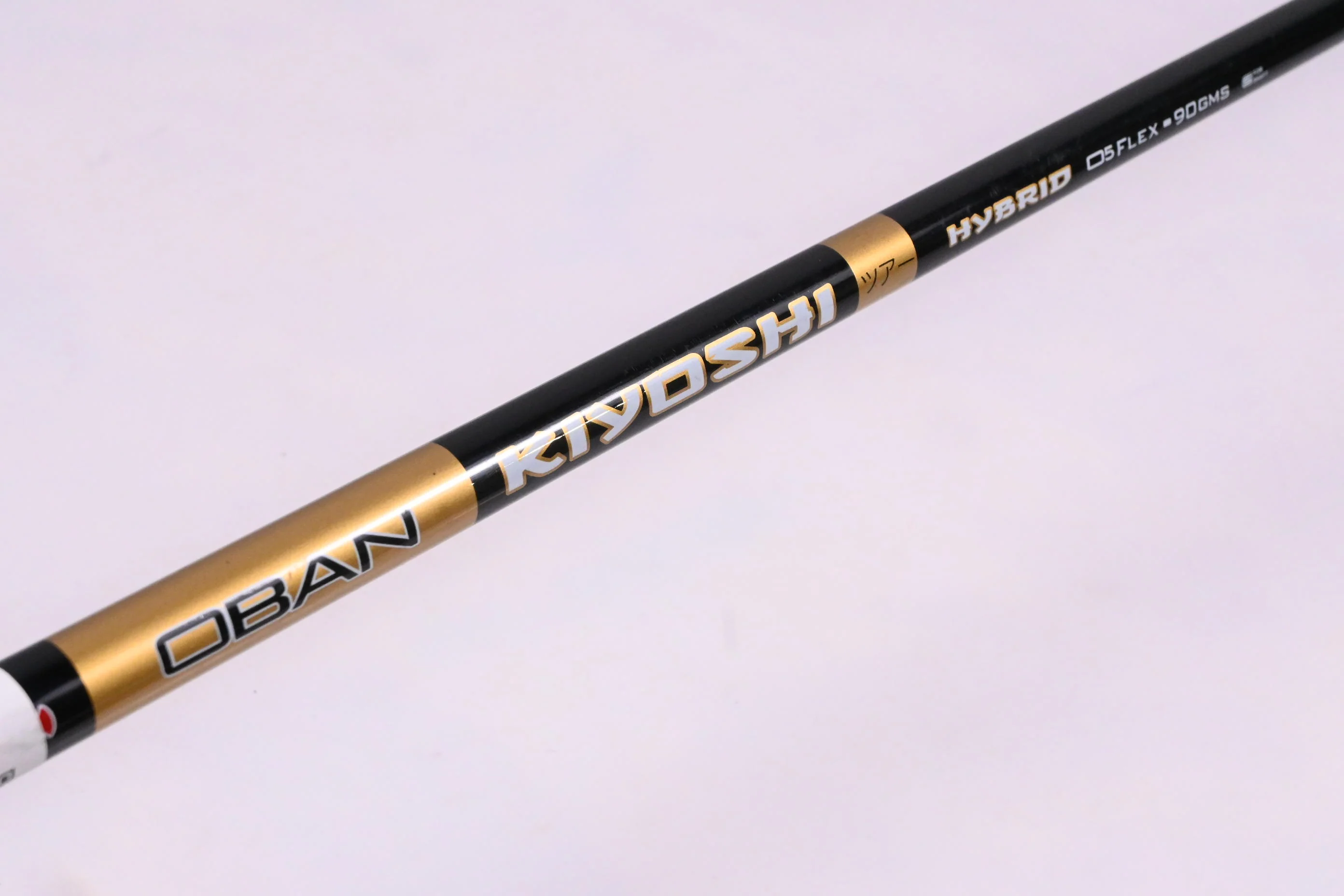 Oban Kiyoshi Black 90 #4 Hybrid Shaft / X-Flex / Titleist 2nd Gen
