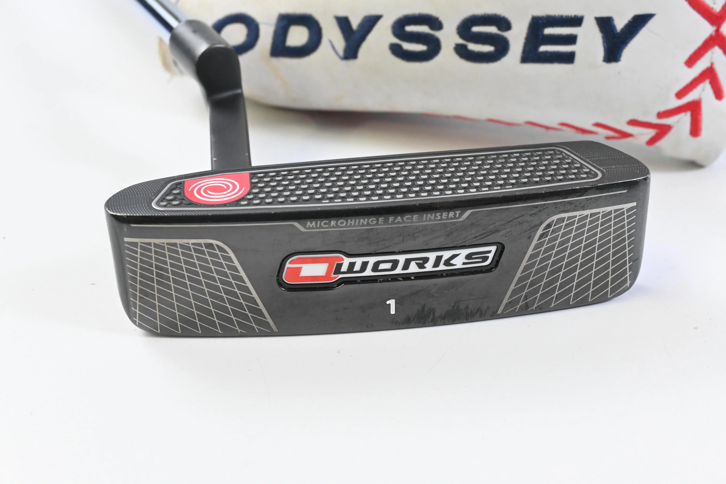Left Hand Odyssey O-Works Black 1 Putter / 34 Inch