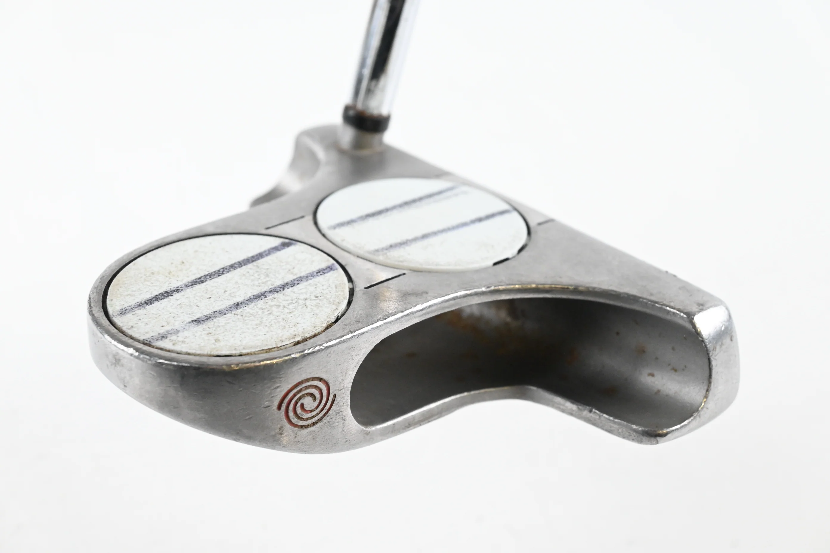 Odyssey White Steel 2-Ball Blade Putter / 33 Inch - Image 4