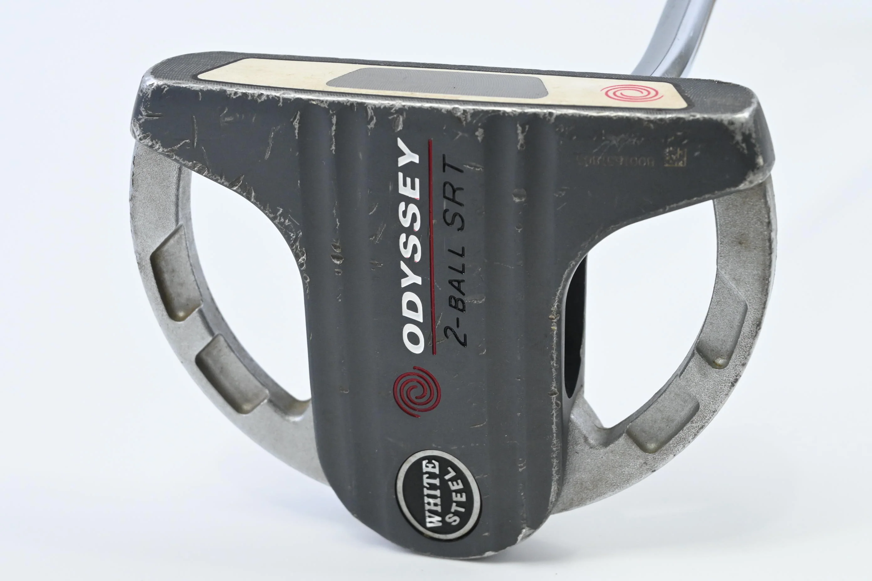 Odyssey White Steel SRT 2-Ball Putter / 31 Inch