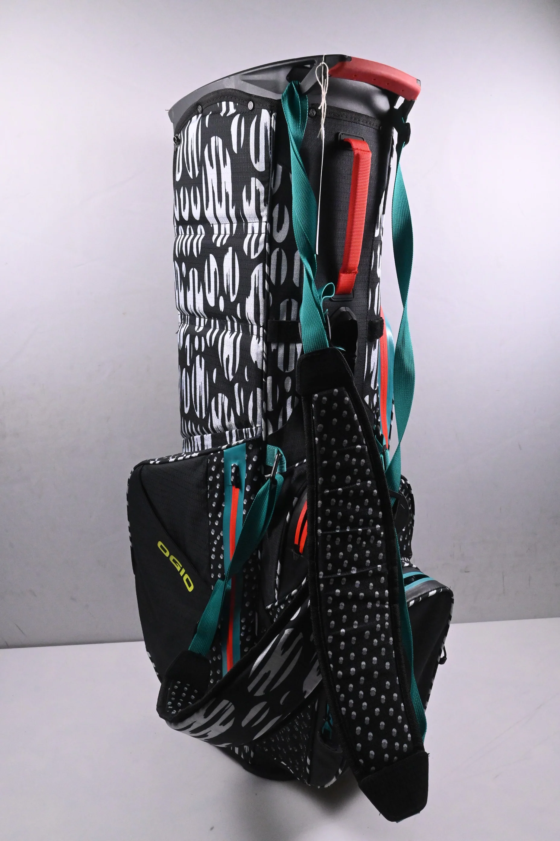 Ogio All Elements Stand Bag / 8-Way Divider / Black, White - Image 4
