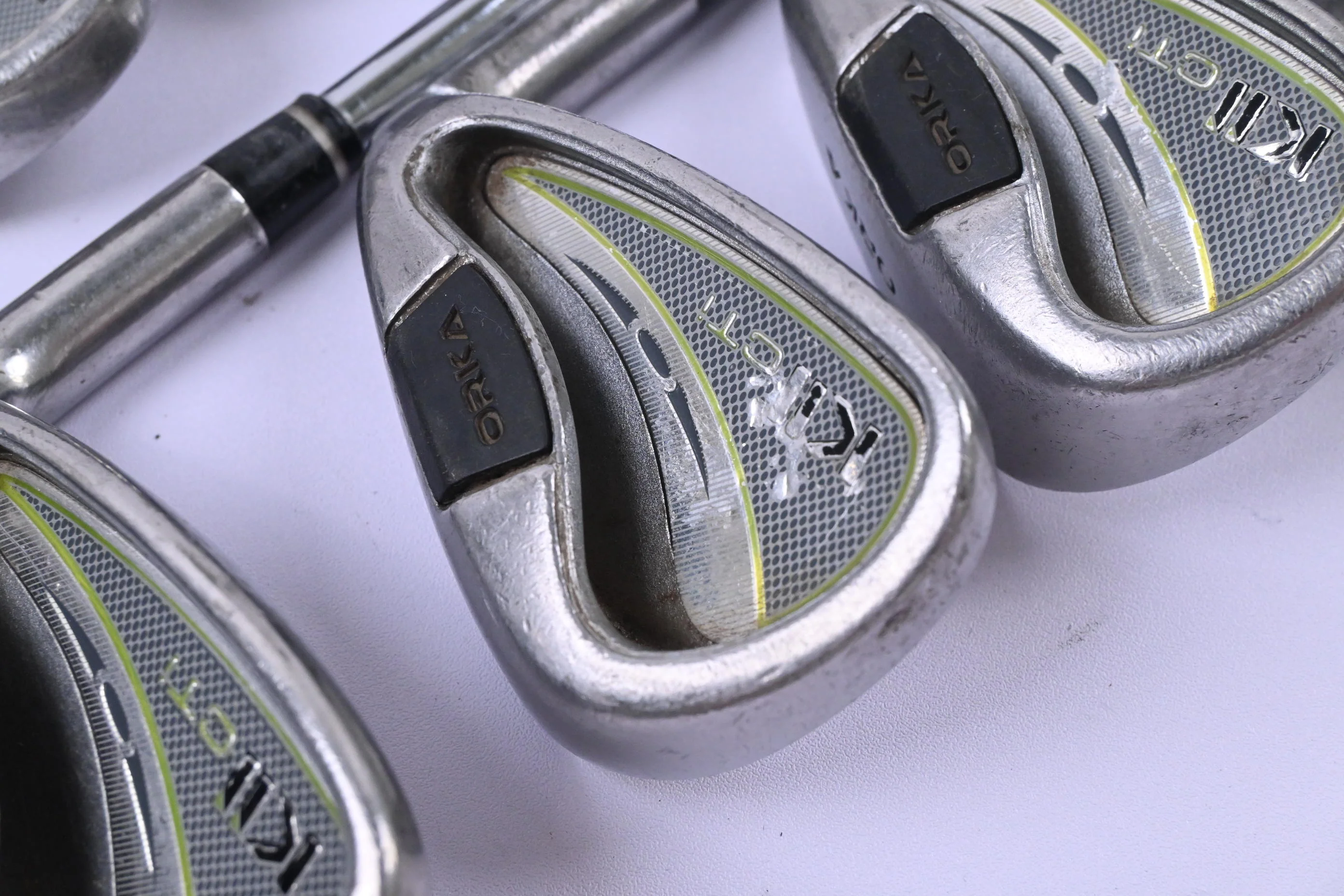 Orka KII CTI Irons / 5-PW+SW / Stiff Flex True Temper Release Shafts
