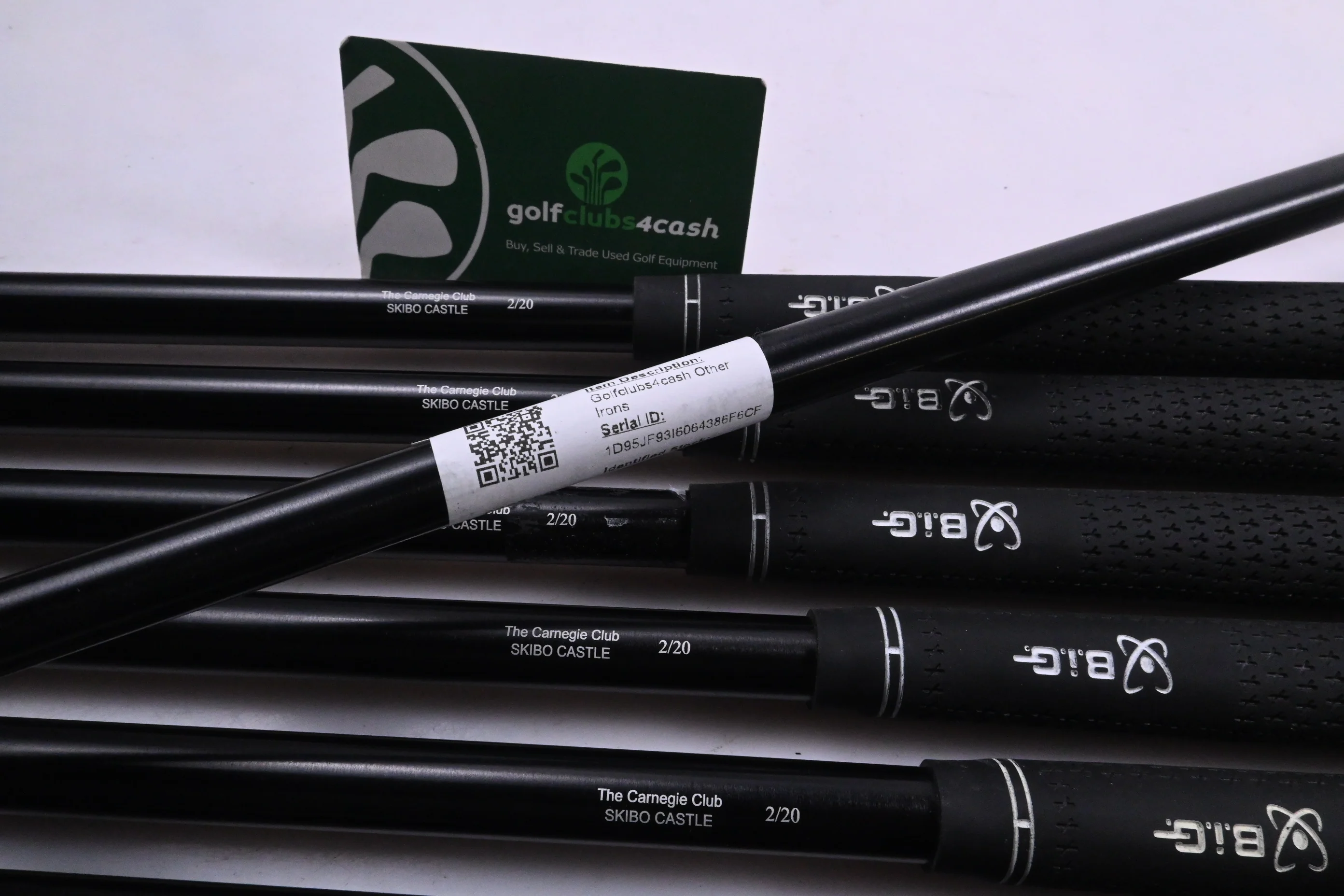 B.I.G Golf Stealex Irons / 3-PW / Stiff Flex B.I.G Golf Stealex Graphite Shafts - Image 6