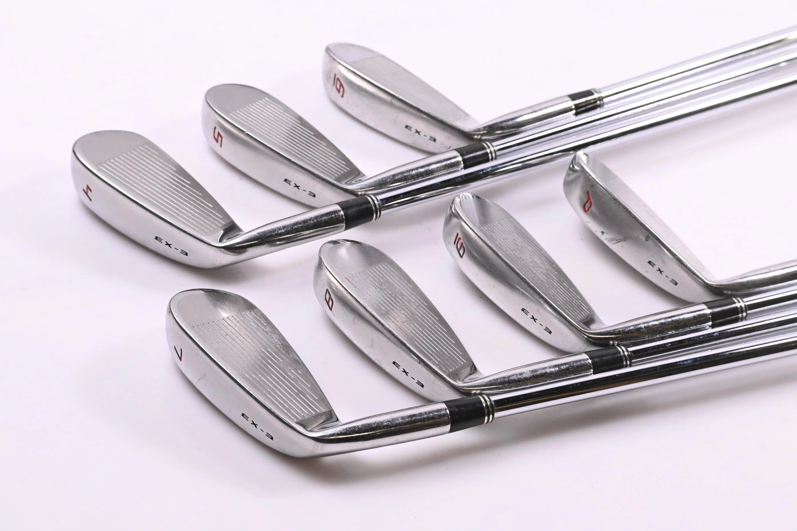 Tour Edge Exotics X Irons / 4-PW / Regular Flex N.S.Pro 950GH Shafts - Image 4