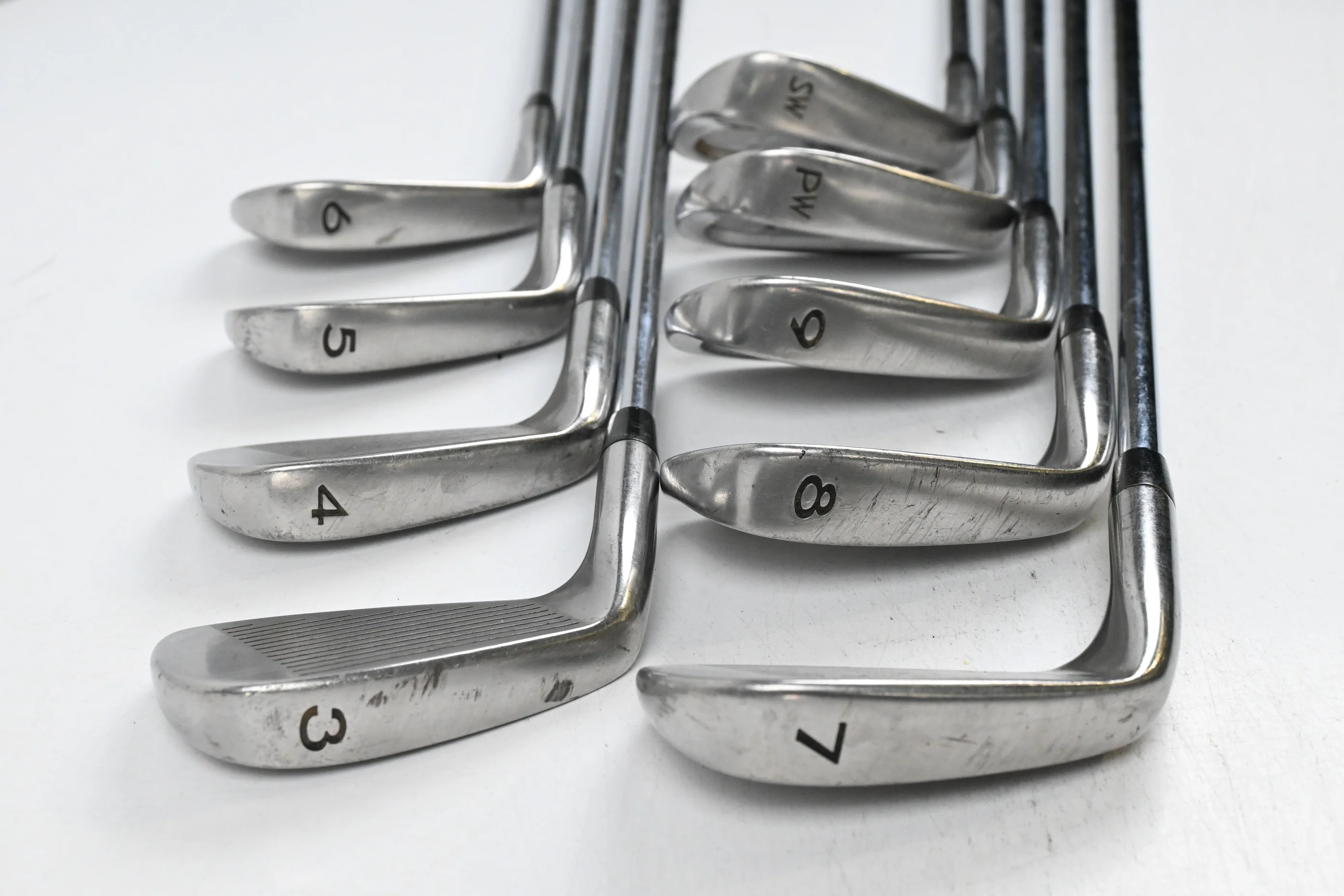 Progen Full Bore Irons / 3-PW+SW / Regular Flex Dynamic Gold R300 Shafts - Image 4