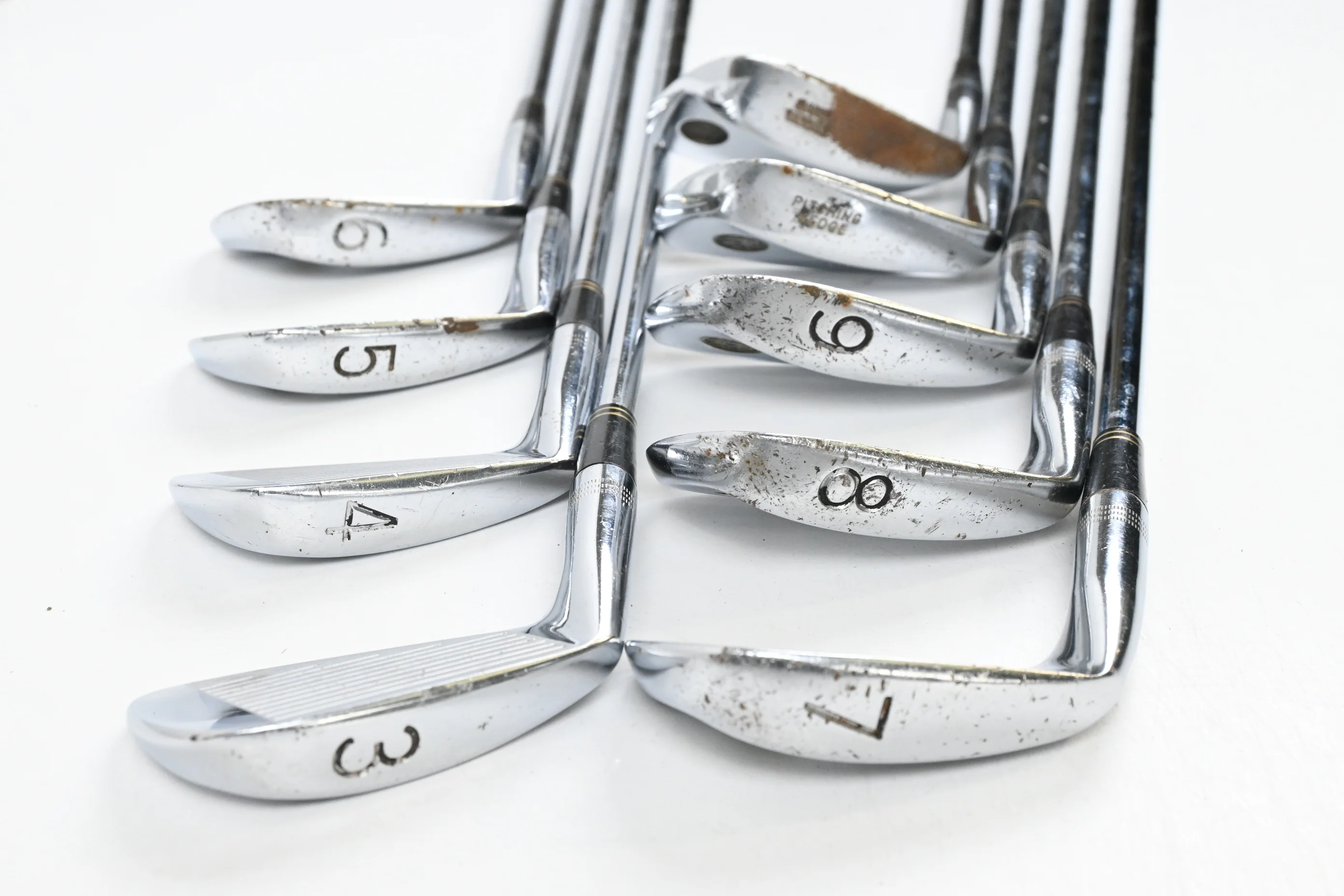 Chicago Classical Forged Irons / 3-PW+SW / Stiff Flex Steel Shafts - Image 4