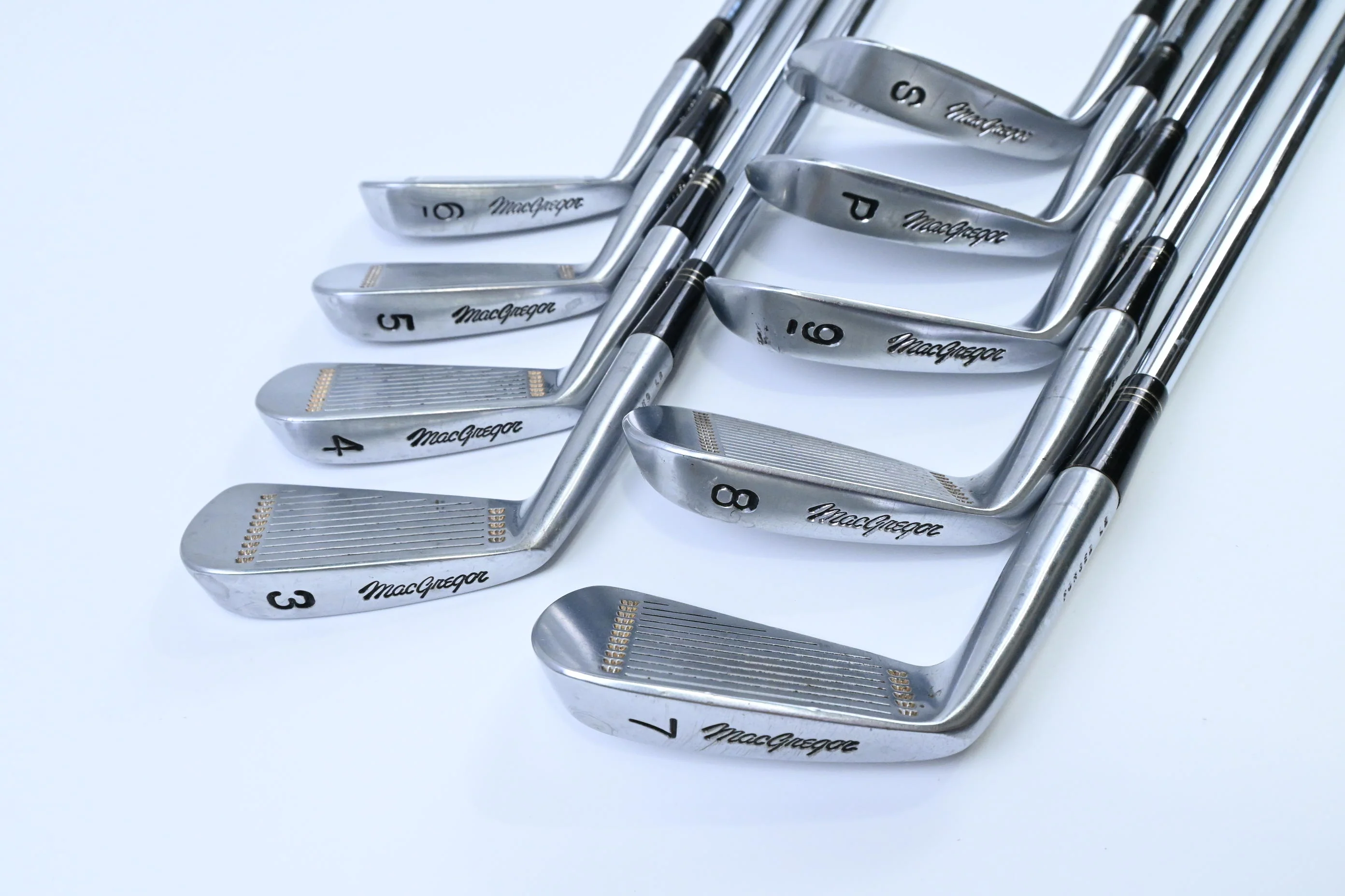 MacGregor VIP Forged Irons / 3-PW+SW / Regular Flex Dynmaic Gold R400 Shafts - Image 4