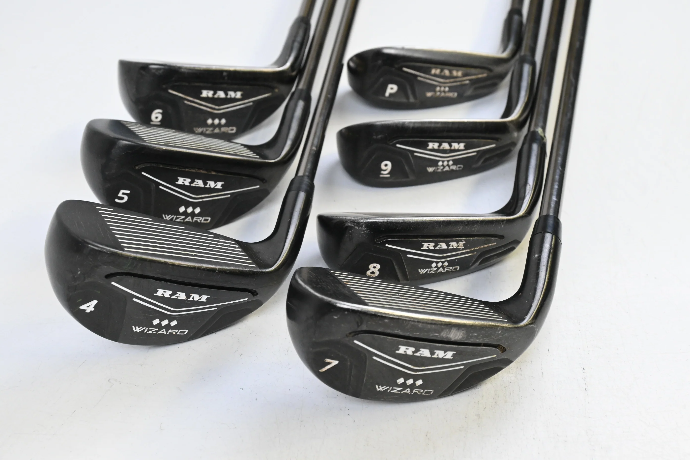 Ram Wizard Irons / 4-PW / Regular Flex UST Mamiya Recoil ES 760 Shafts - Image 4