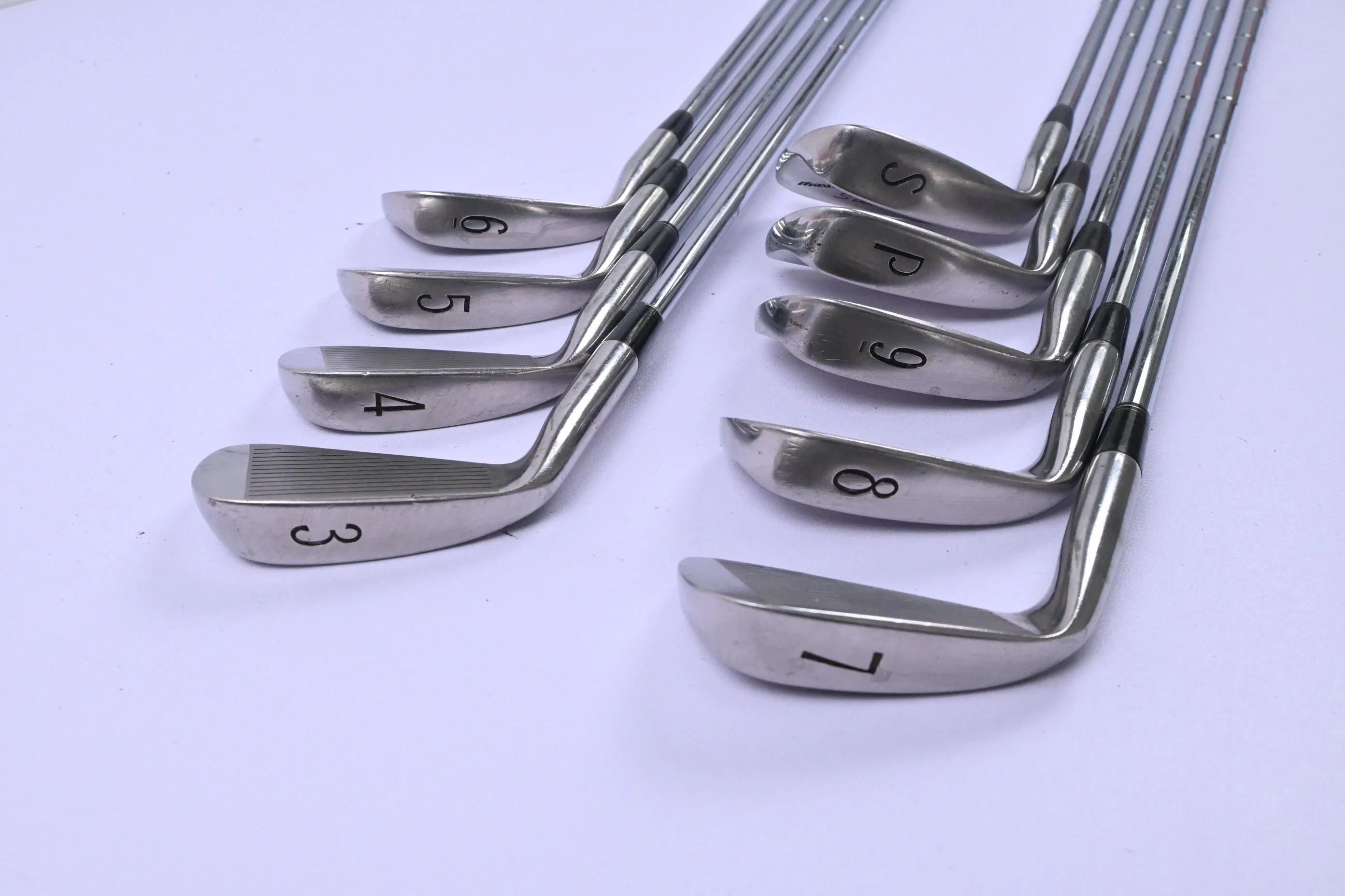 Ladies Mizuno Silver Cup Irons / 3-PW+SW / Ladies Flex Mizuno Silver Cup Shafts - Image 4