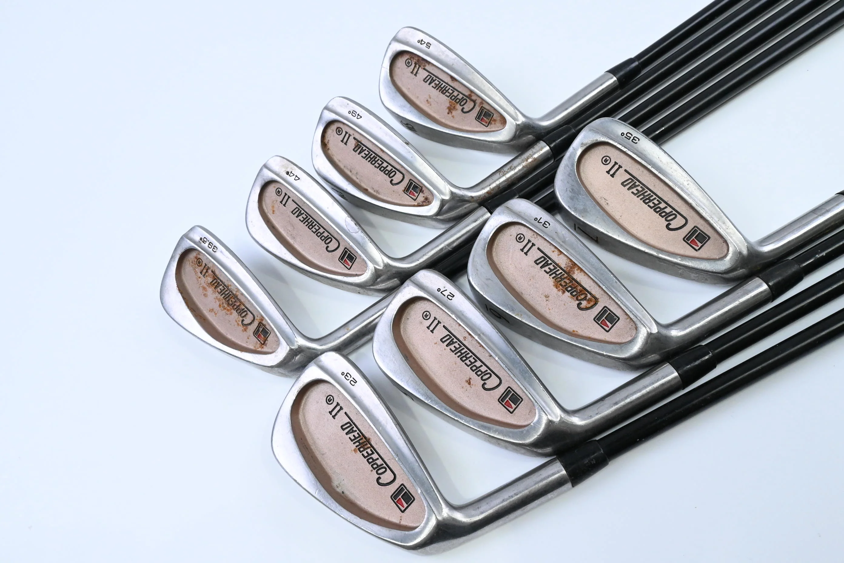 Left Hand Copperhead II Irons / 4-PW+SW / Regular Flex Aldila Shafts - Image 2
