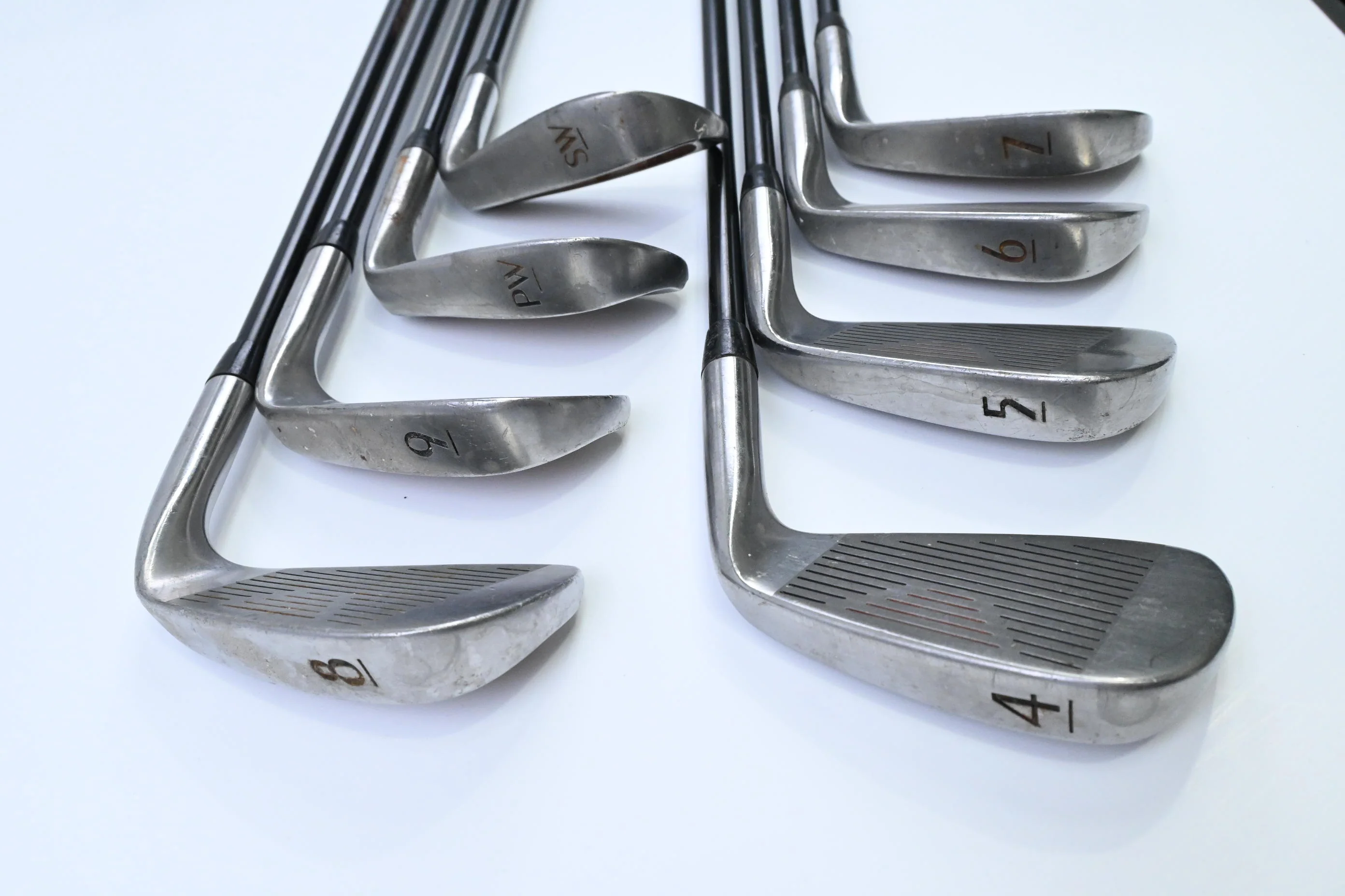 Left Hand Copperhead II Irons / 4-PW+SW / Regular Flex Aldila Shafts - Image 4