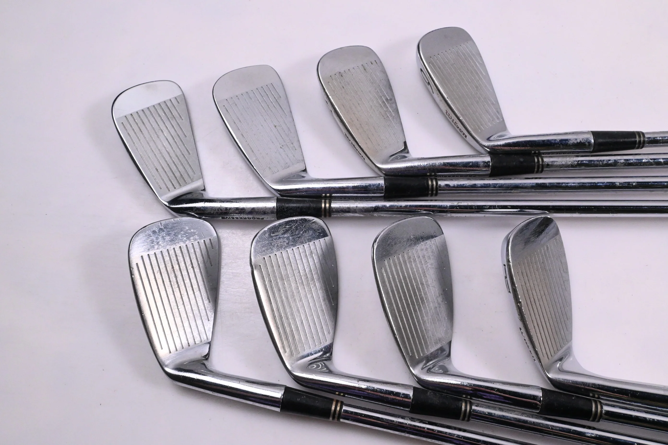 Wilson Staff Progressive 1989 Irons / 4-PW / Regular Flex Wilson Firestick - Image 3