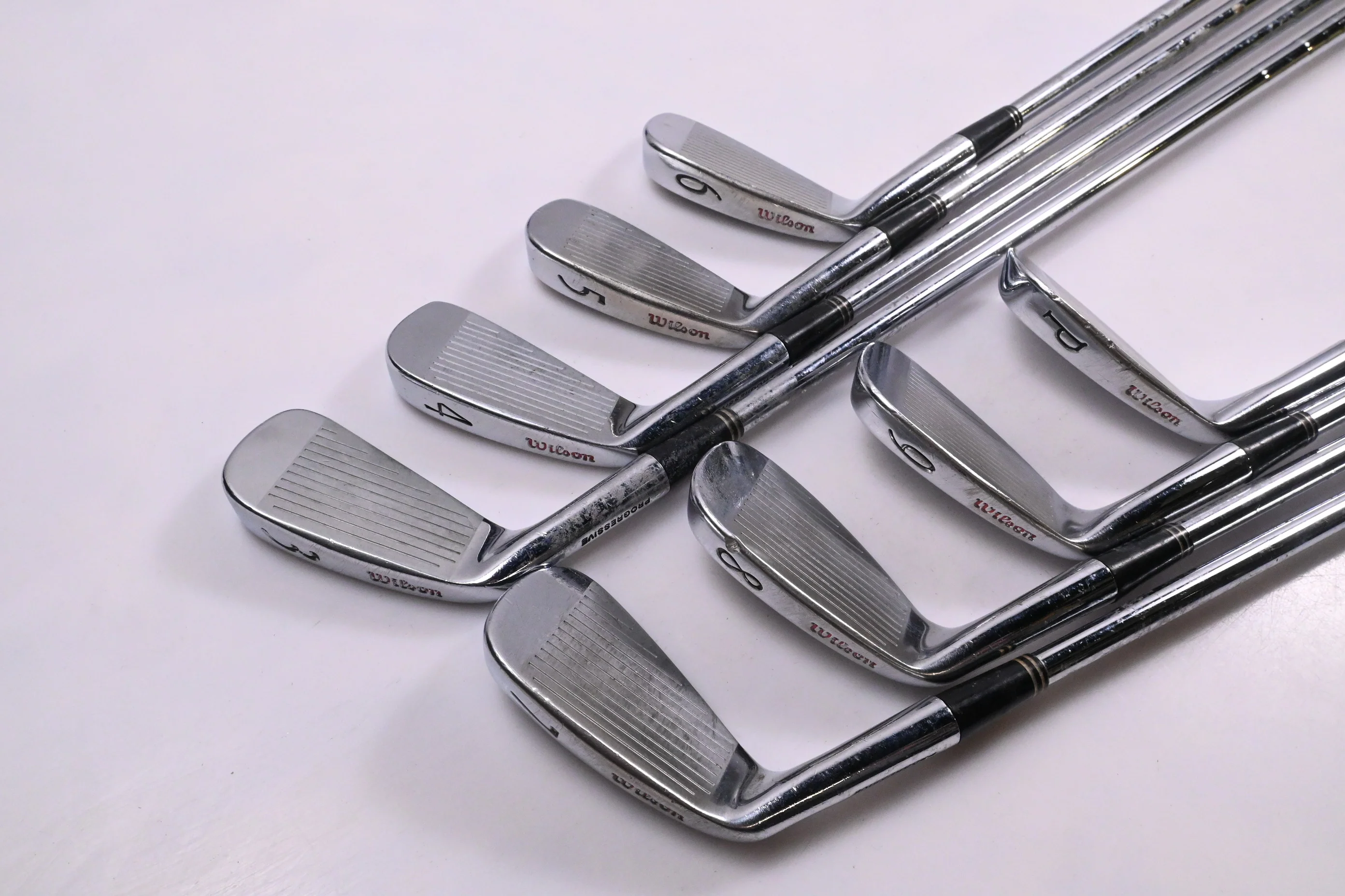 Wilson Staff Progressive 1989 Irons / 4-PW / Regular Flex Wilson Firestick - Image 4