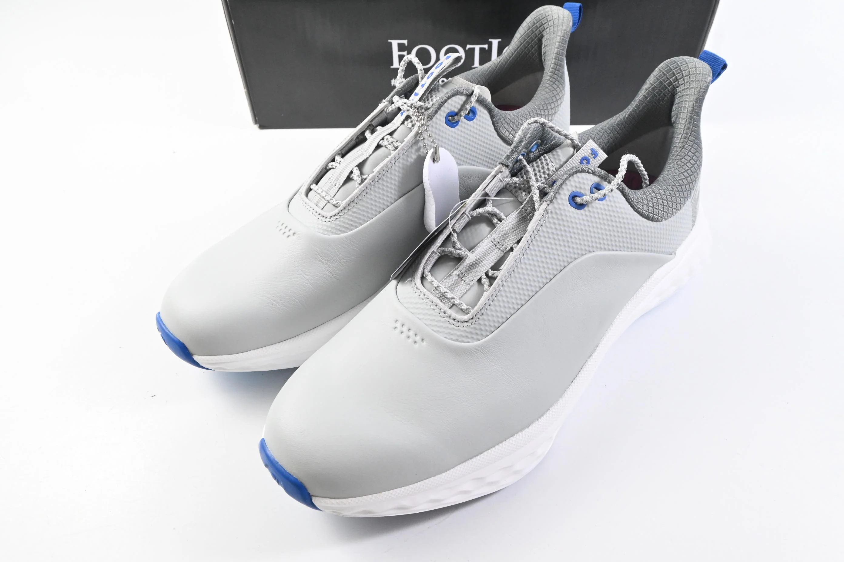 FootJoy Quantum Shoe / Size 9 / Grey, Blue - Image 2