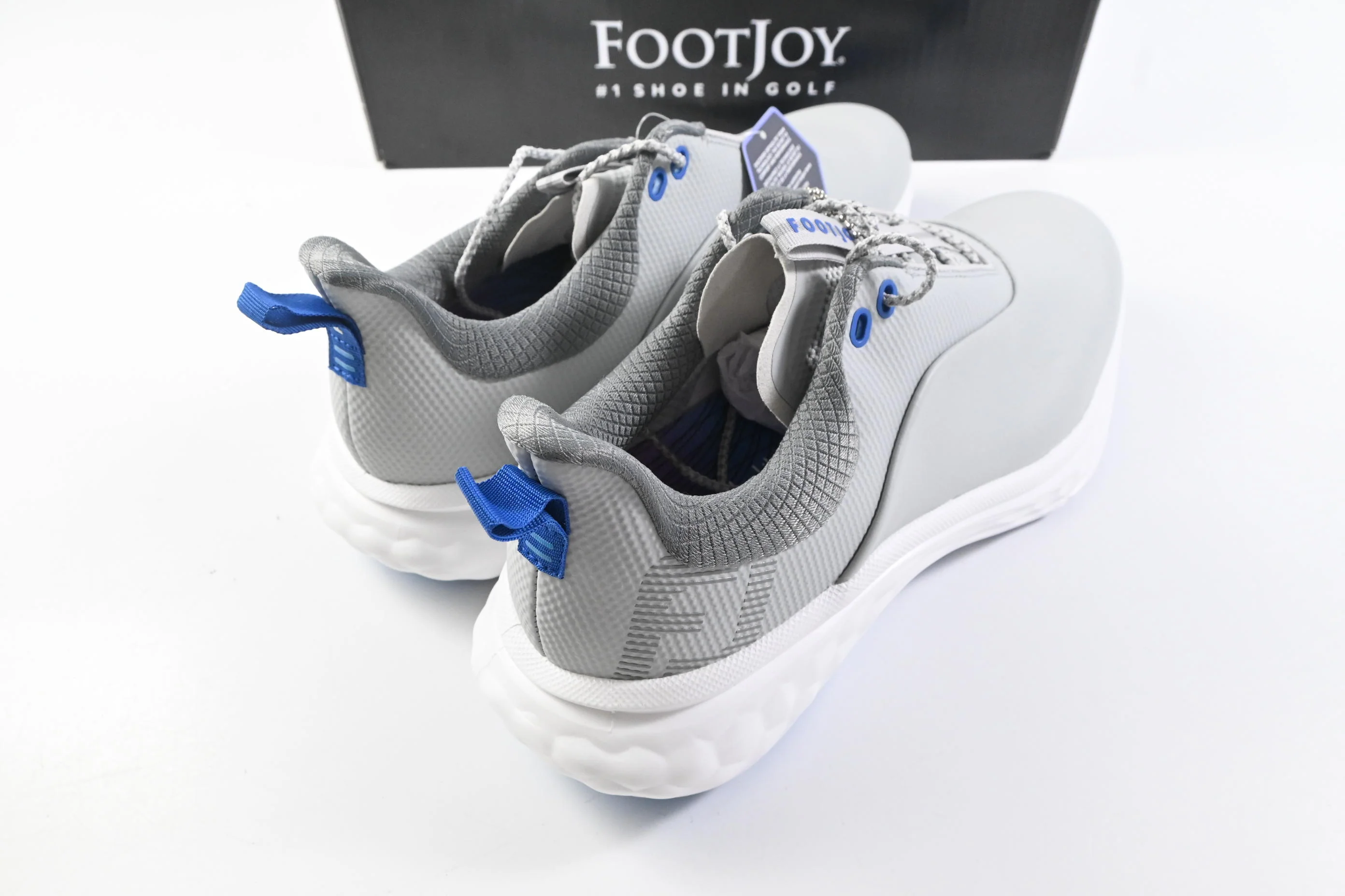 FootJoy Quantum Shoe / Size 9 / Grey, Blue - Image 3