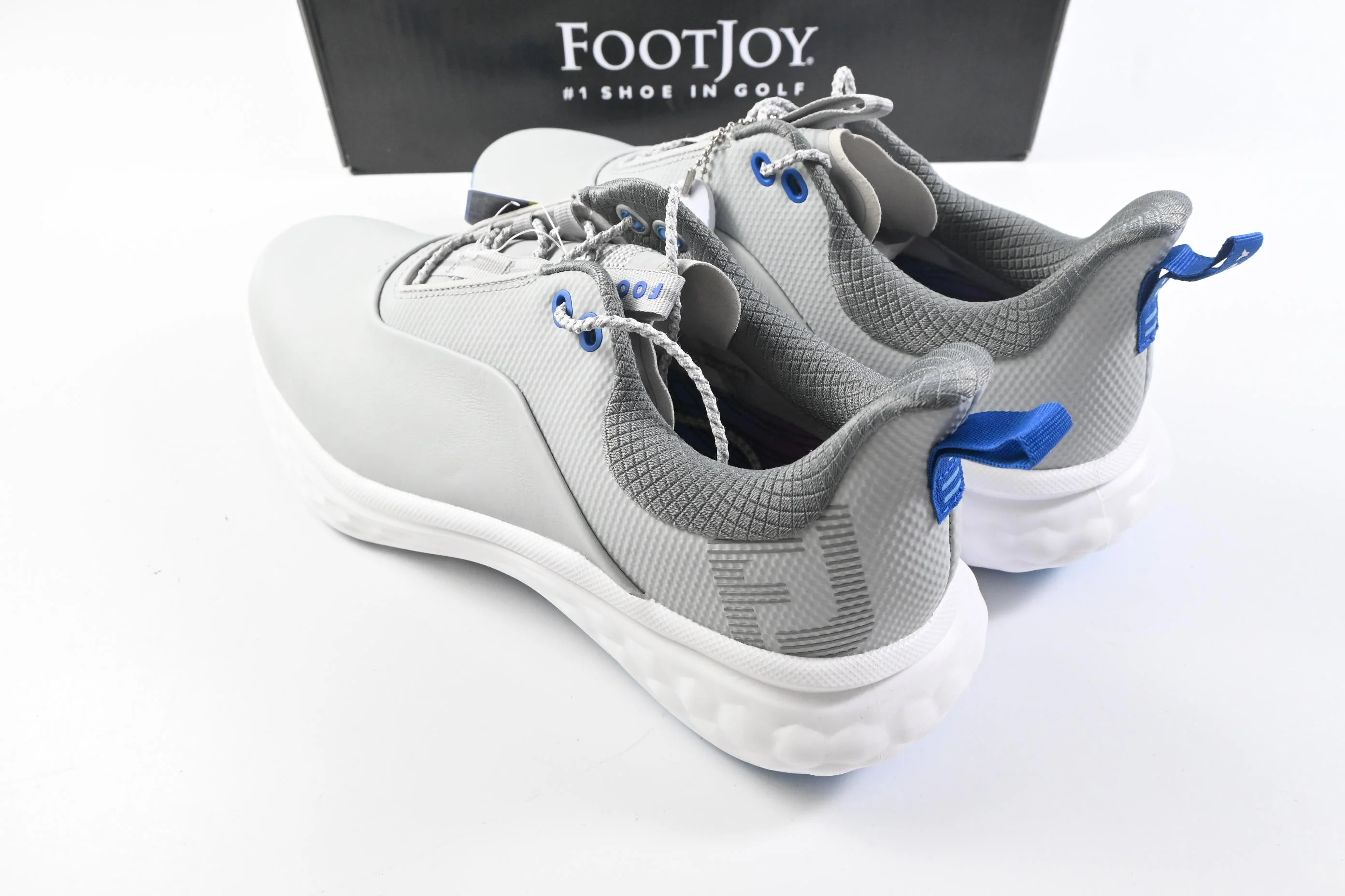 FootJoy Quantum Shoe / Size 9 / Grey, Blue - Image 4
